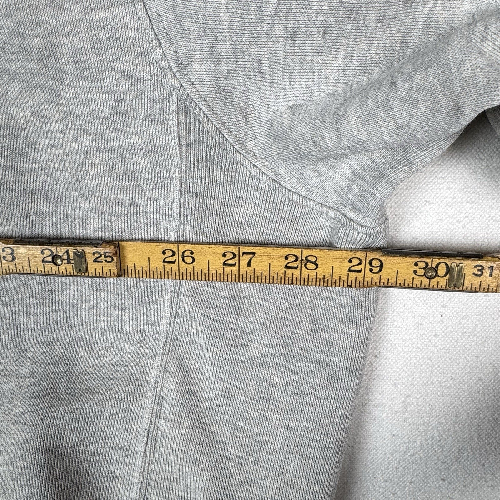 Vtg Polo Ralph Lauren Thermal Hoodie Men’s 2XB Full Zip Gray Sweatshirt *Read