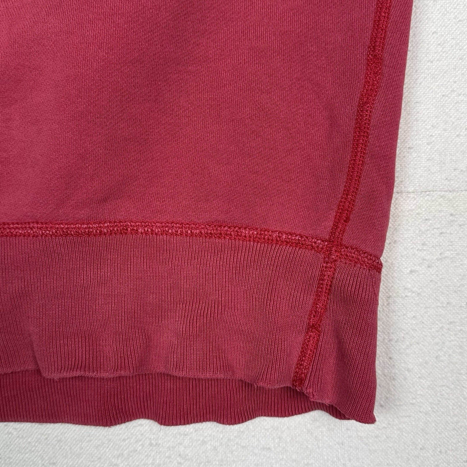 Vintage Polo Ralph Lauren Distressed Faded Pink Crewneck Sweatshirt Men’s XL