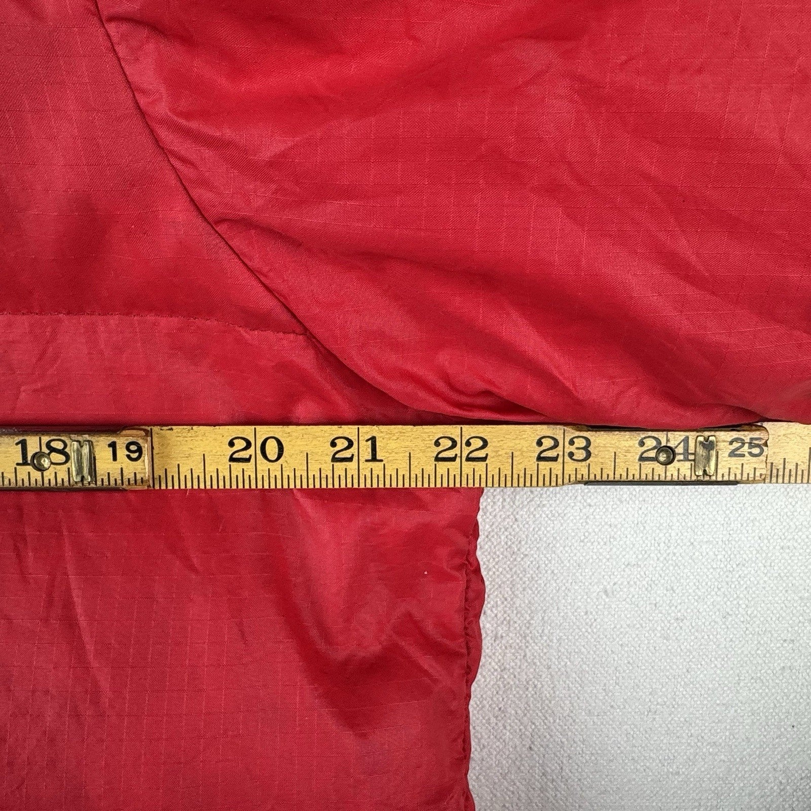 60s/70s Vtg Field & Stream Gordon Ferguson Goose Down Puffer Jacket Hooded Red S