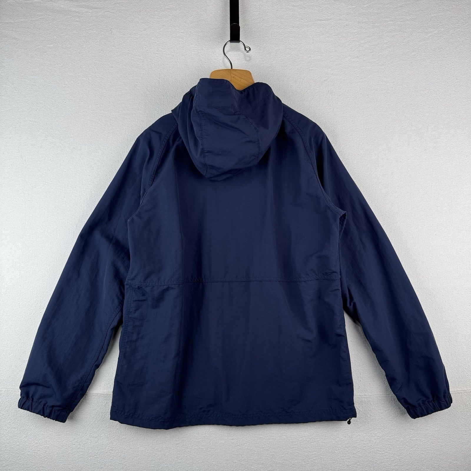 LL Bean Men's Mountain Classic Full Zip Hooded Men’s M Jacket Nautical Navy Blue
