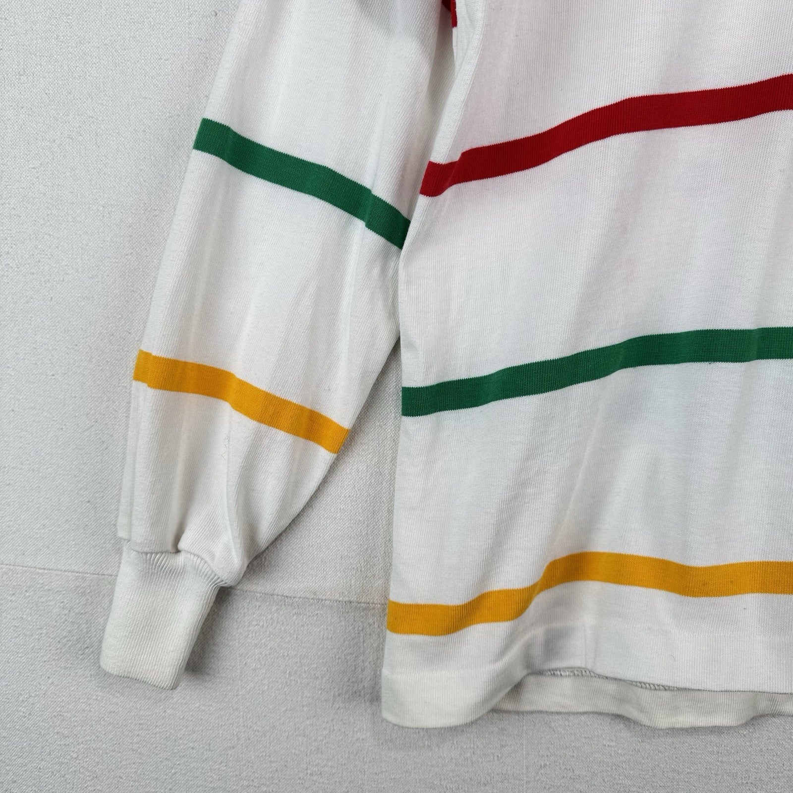 90’s Vintage Canterbury of New Zealand Rugby Shirt Men's XL Color Stripe Polo