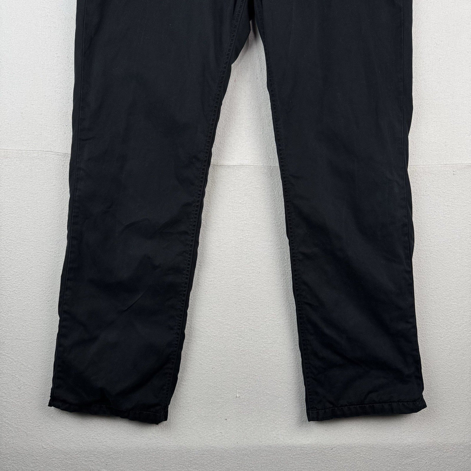 Vintage Polo Ralph Lauren Men’s 38x32 Black Lined Chino Pants Red Plaid