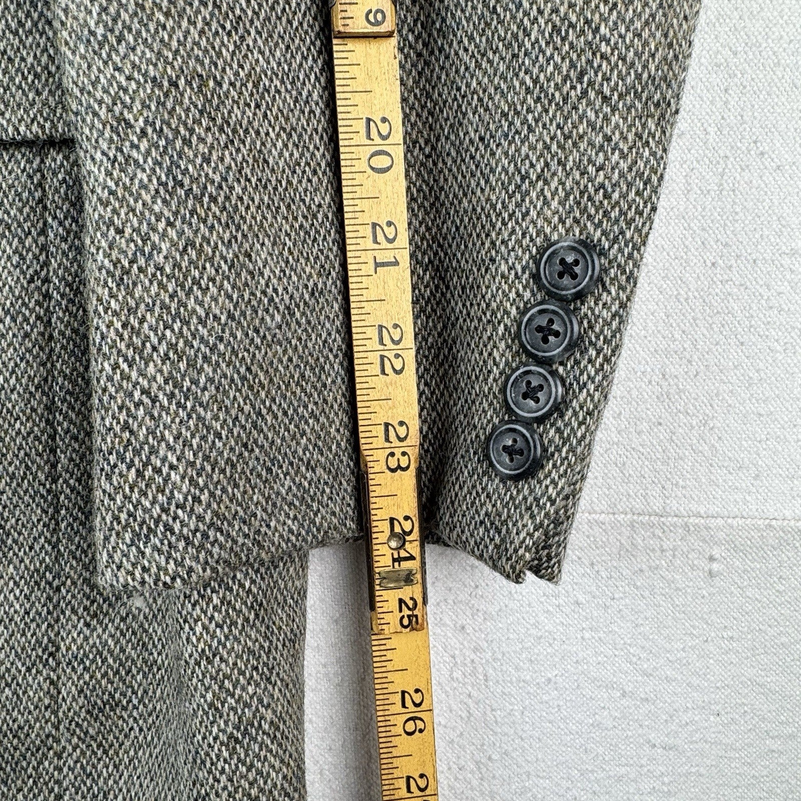 The Andover Shop Herringbone Wool Blazer Jacket Sport Coat Men’s 42 21”x30” USA