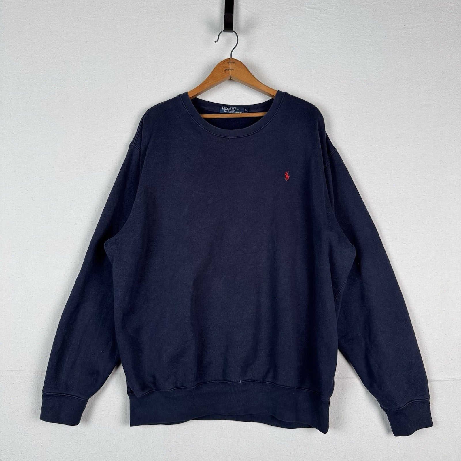 Vintage 90s Polo Ralph Lauren Men’s Sweatshirt Made in USA Size Large Pullover