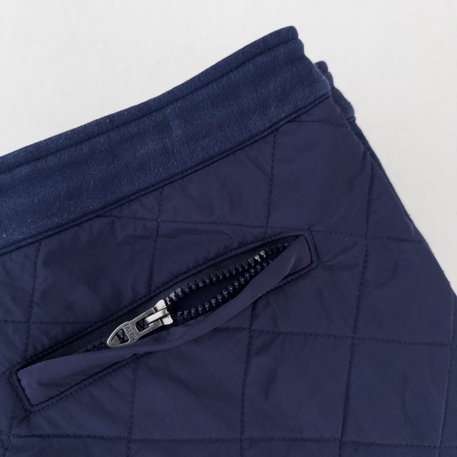 Polo Ralph Lauren Hi Tech Hybrid Jogger Sweatpants Mens M Navy Blue Talon Zipper