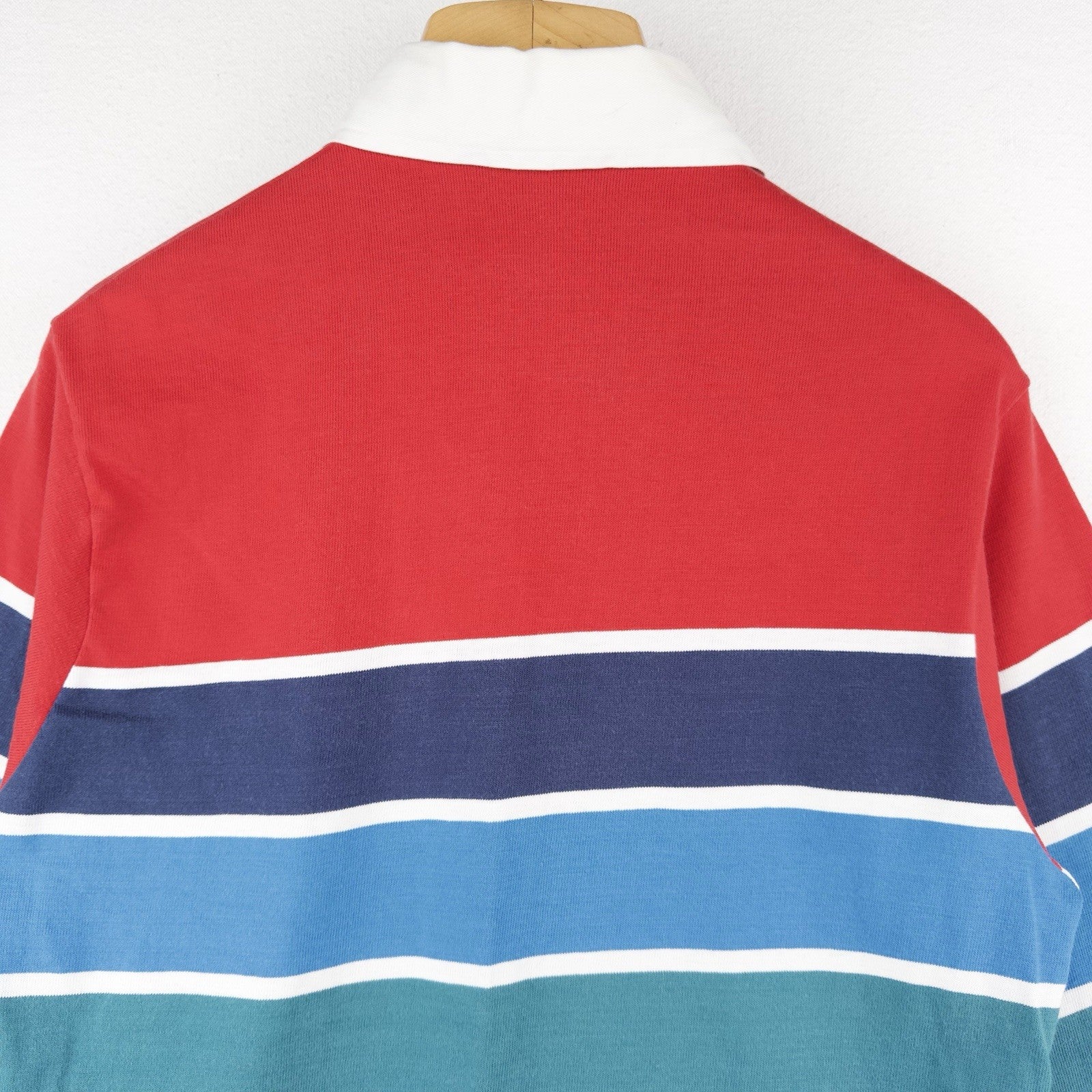 80’s Vtg Gant Rugger Rugby Shirt Men’s Medium Cotton Long Sleeve Polo USA