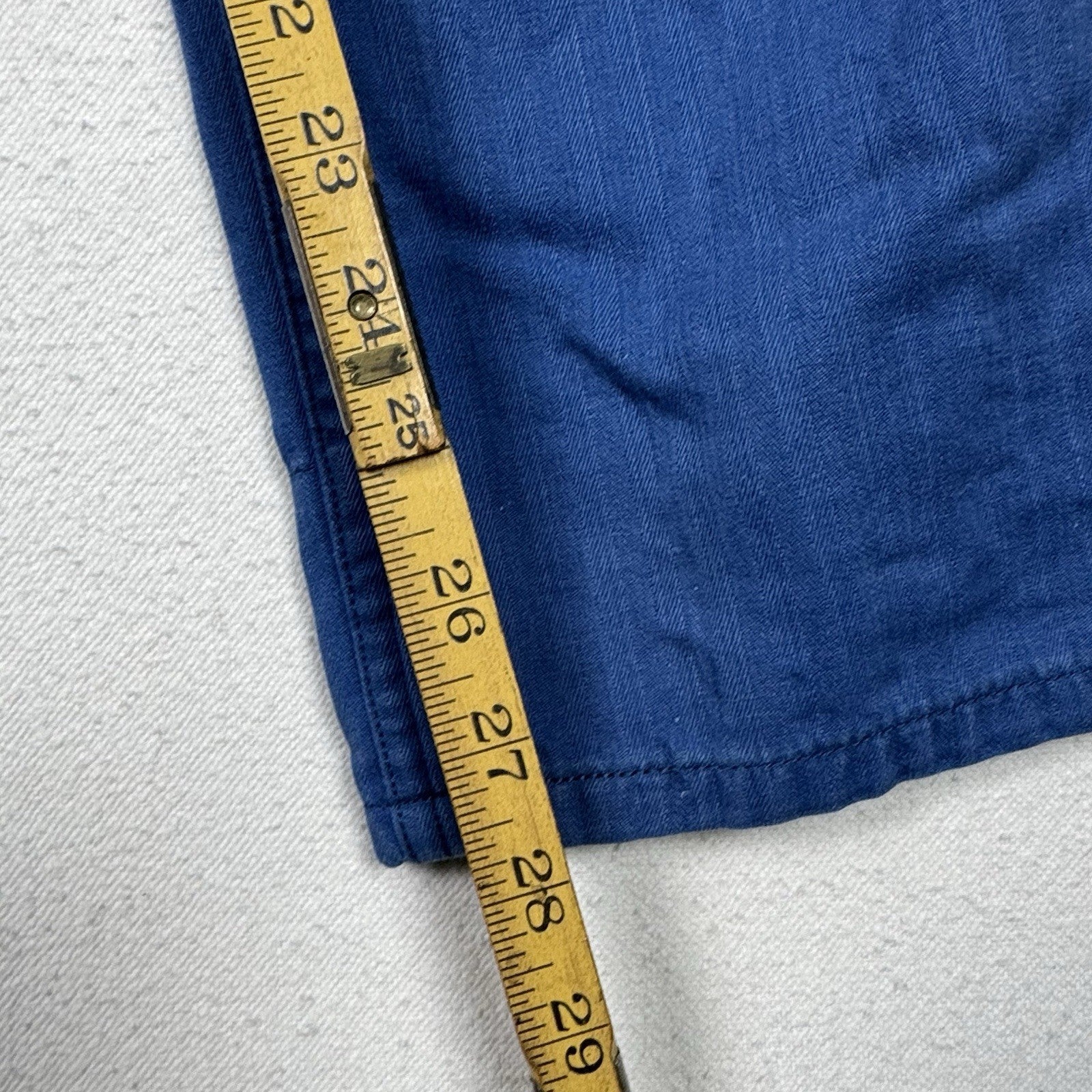 Levis Cargo Pants 32X32 Bennington Blue Cotton Twill Military Sample WPL423