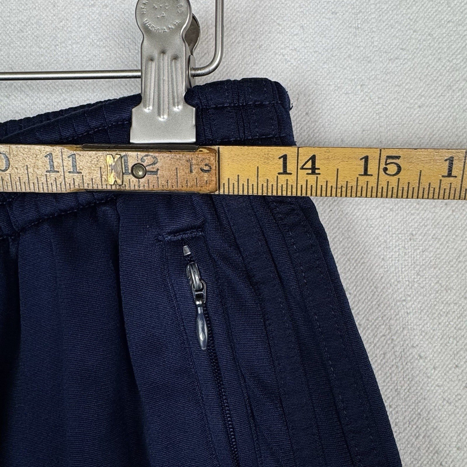 Vintage Adidas Sweatpants Men’s L Navy Gold Logo Tearaway Snap Track Pants
