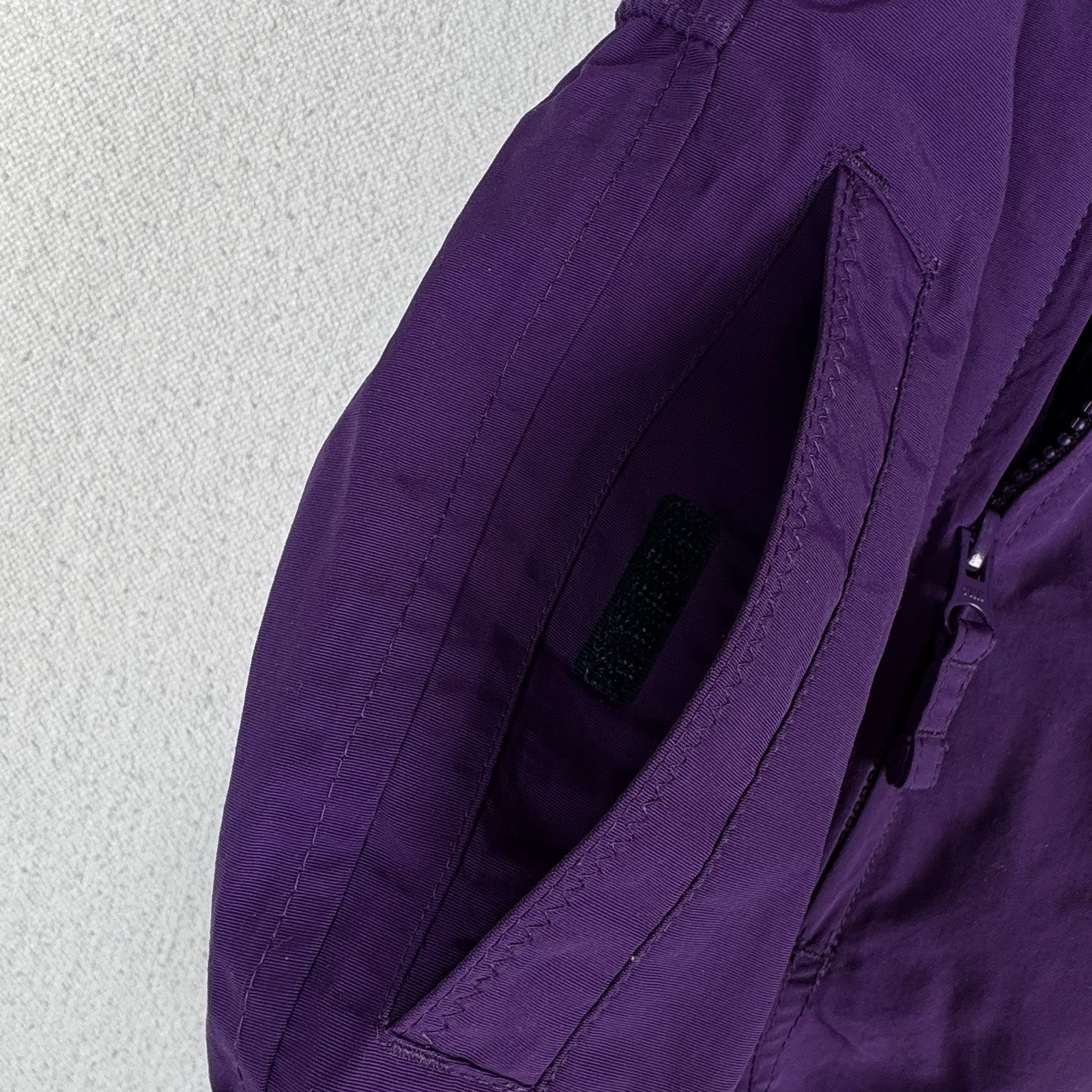 Lands End Squall Toddler 2T Insulated Snow Bib Purple Grow With Me Extendable