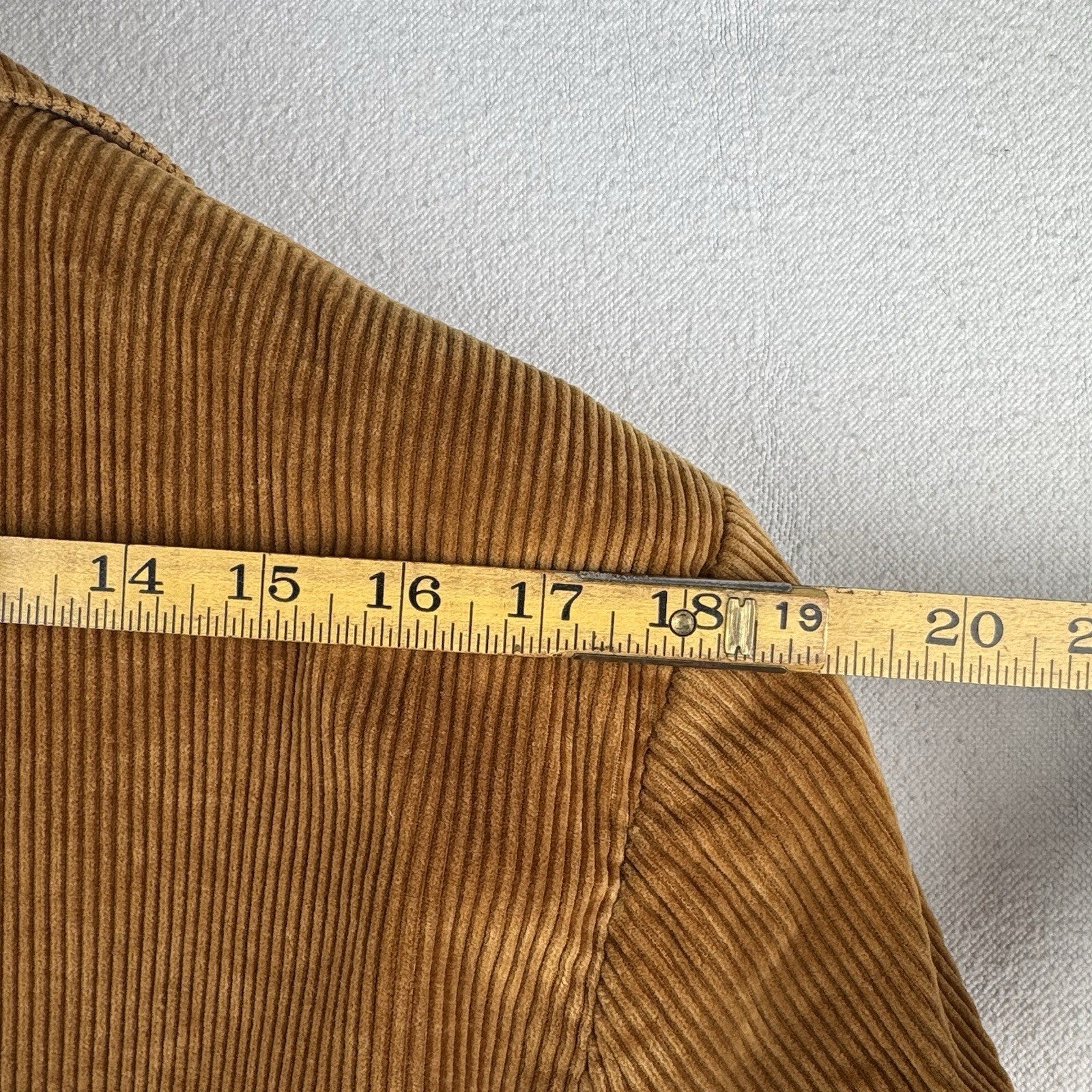 60's Sears The Men's Store 40R Tobacco Brown Corduroy 2-Button Blazer Sport Coat