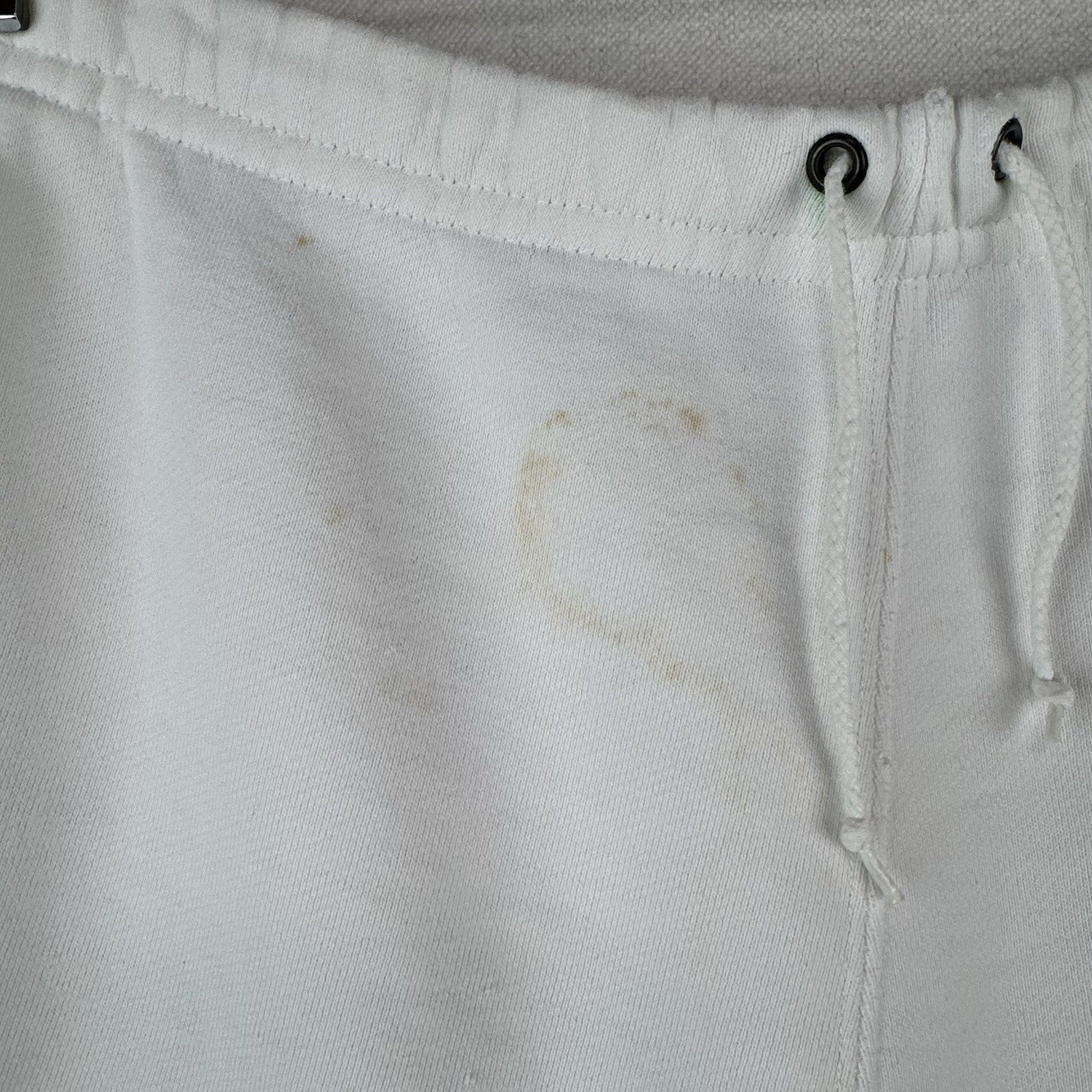 90's Vintage Polo Ralph Lauren Men's M White Soft Jogger Sweatpants Relaxed Fit