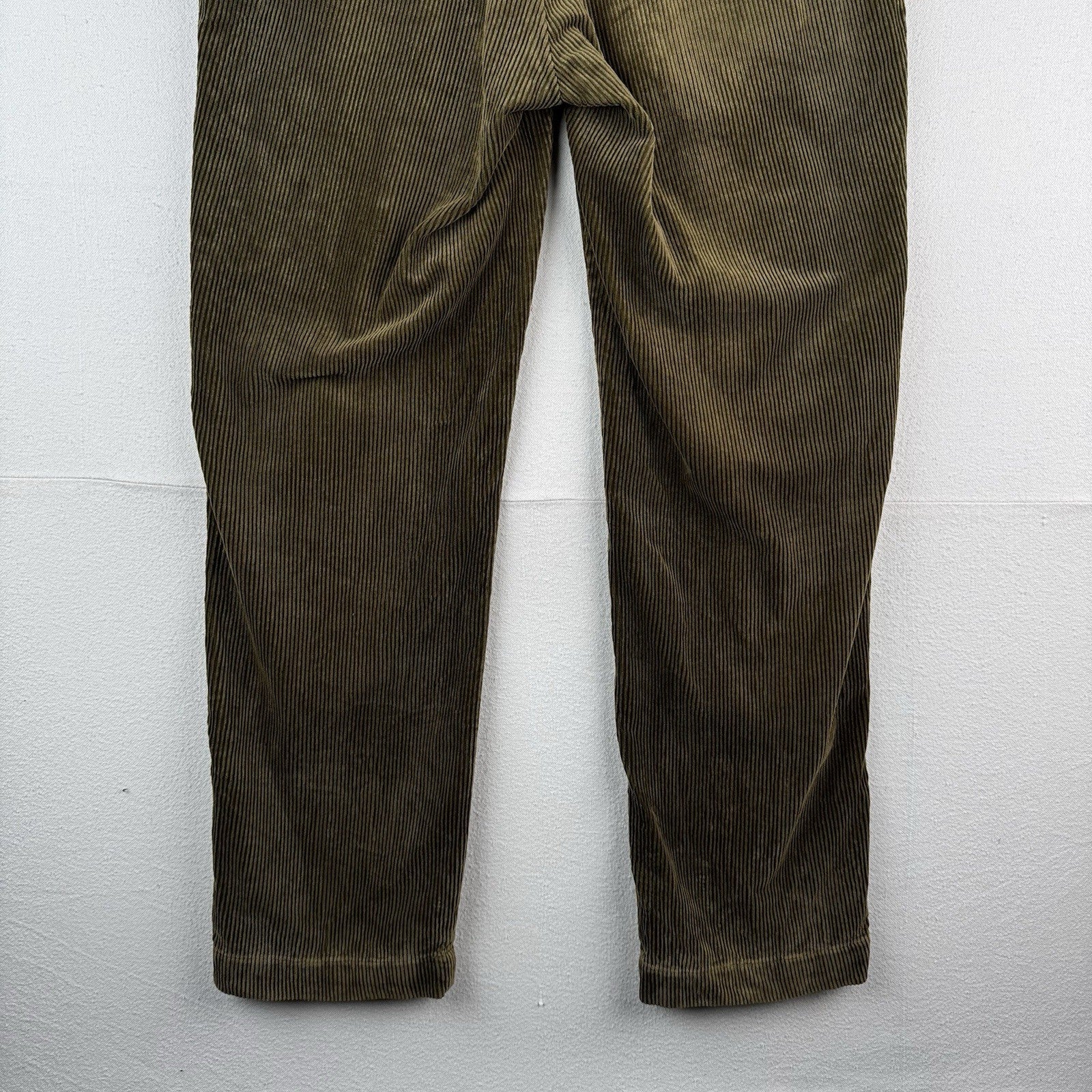 90’s Vtg Polo Ralph Lauren Mens Fits 32x30 Brown Corduroy Flat Front Chino Pants