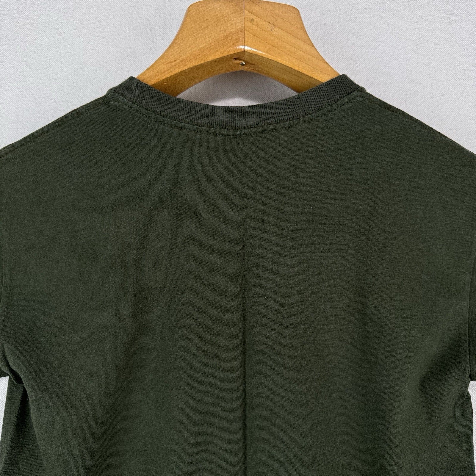 90’s Vtg Bayside True American T-Shirt Men’s S Green USMC Military Marine