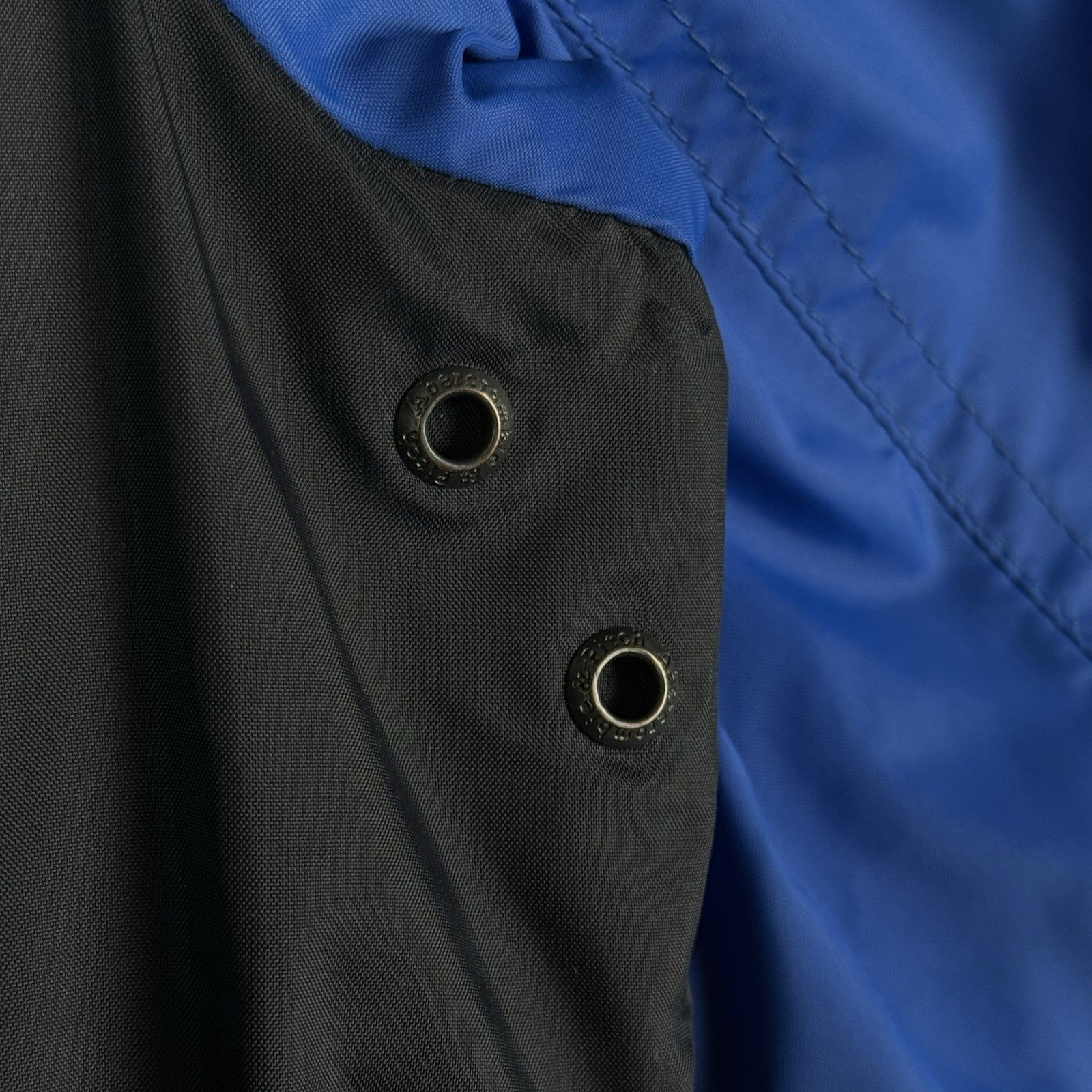 Abercrombie & Fitch Jacket Full Zip Nylon Sweater Collar Moose Logo 2016 Men’s M