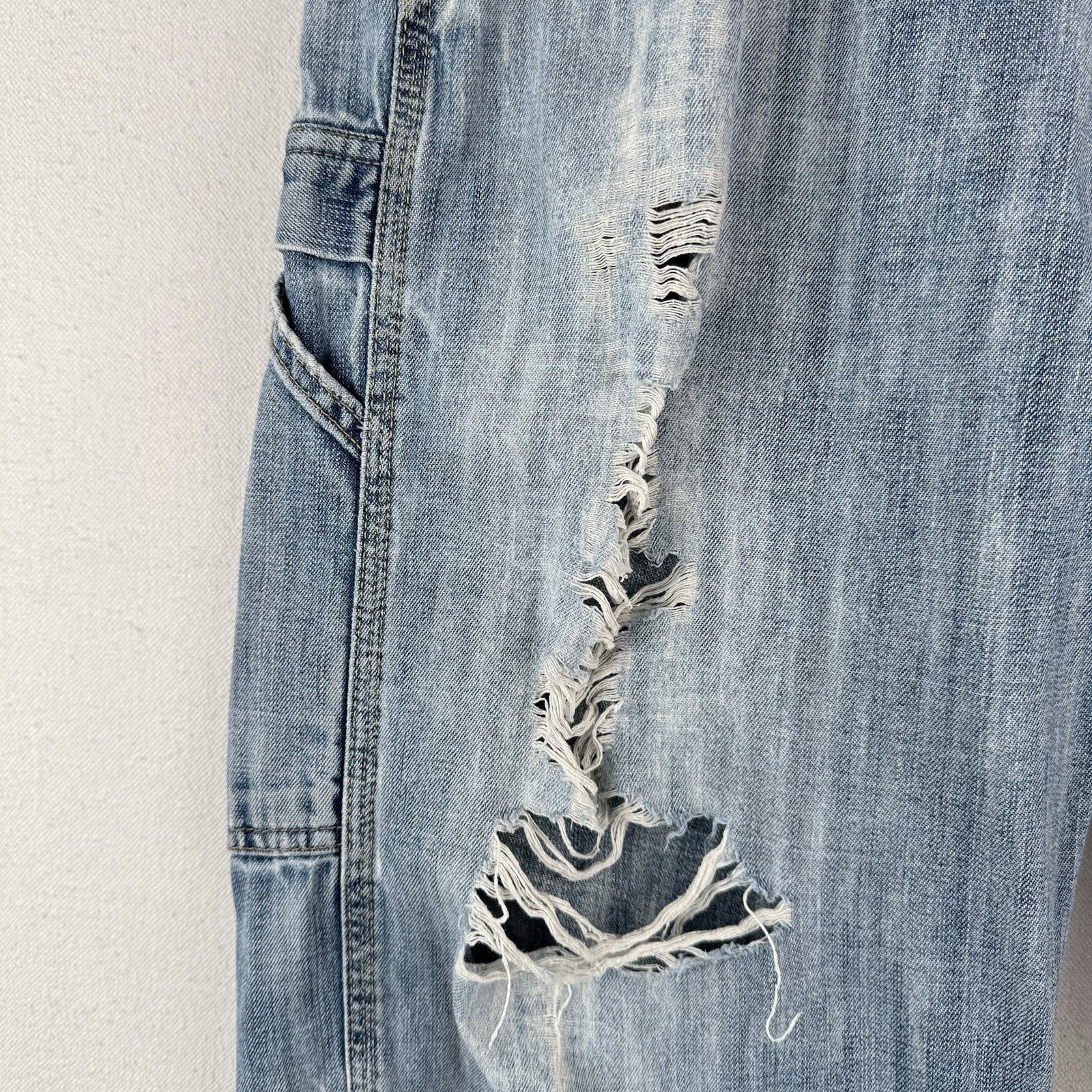 Vintage Ralph Lauren Polo Jeans Co Distressed Wyatt Carpenter Pants Mens 36x32