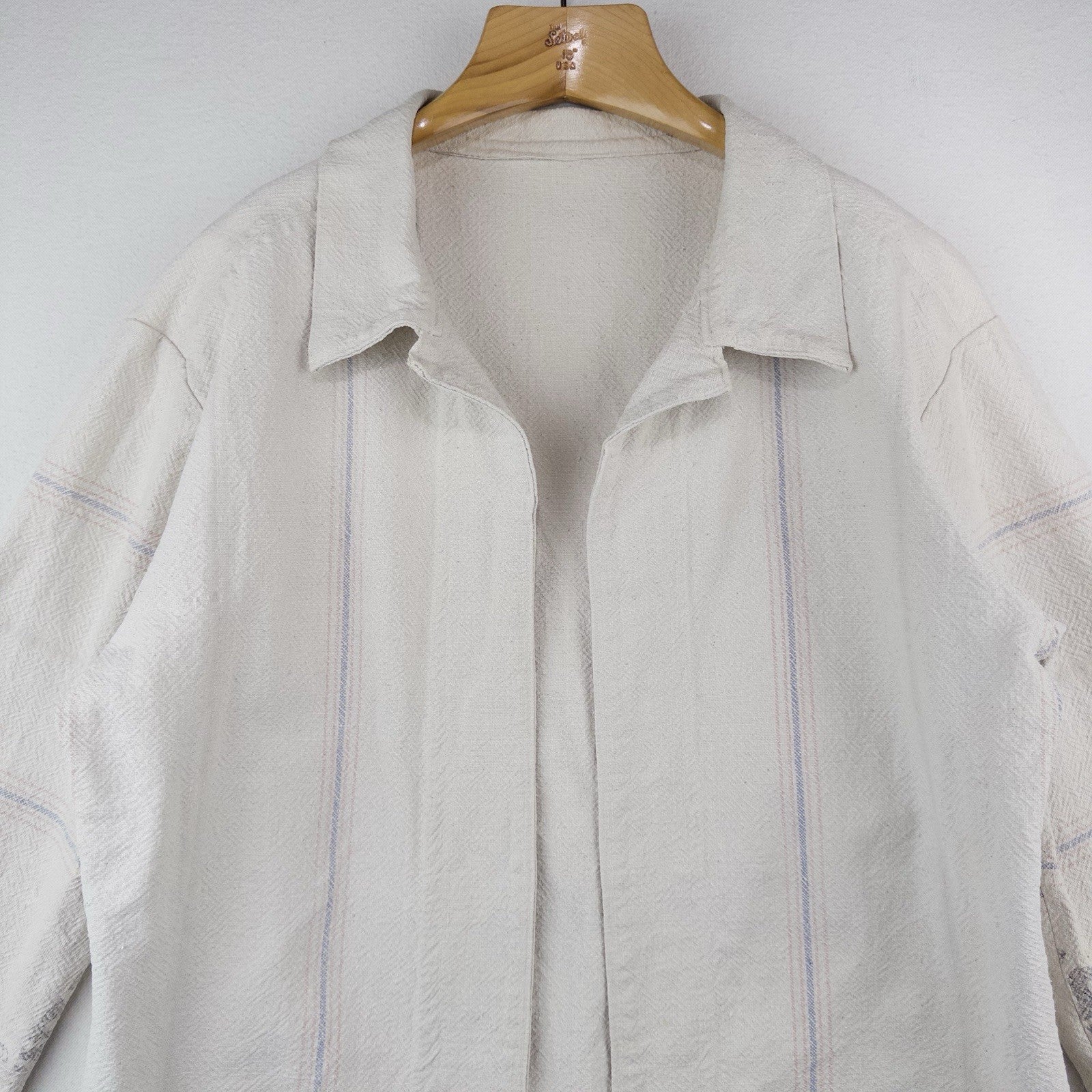 40’s Vtg Authentic Bemis “A” Grain Sack Work Chore Jacket XL (48)