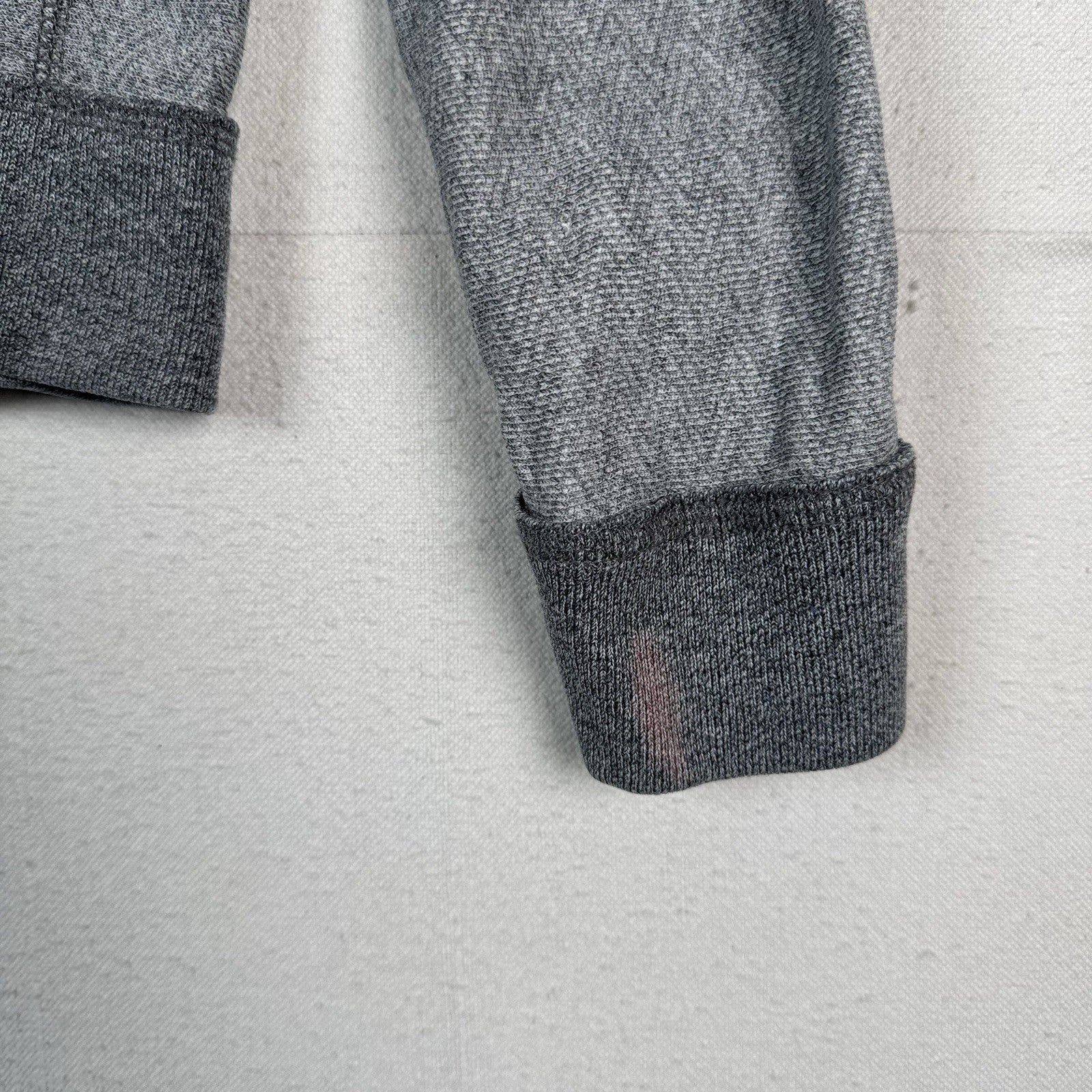 Abercrombie & Fitch Men’s M Gray Shawl Collar Cardigan Sweater Grandpa Style