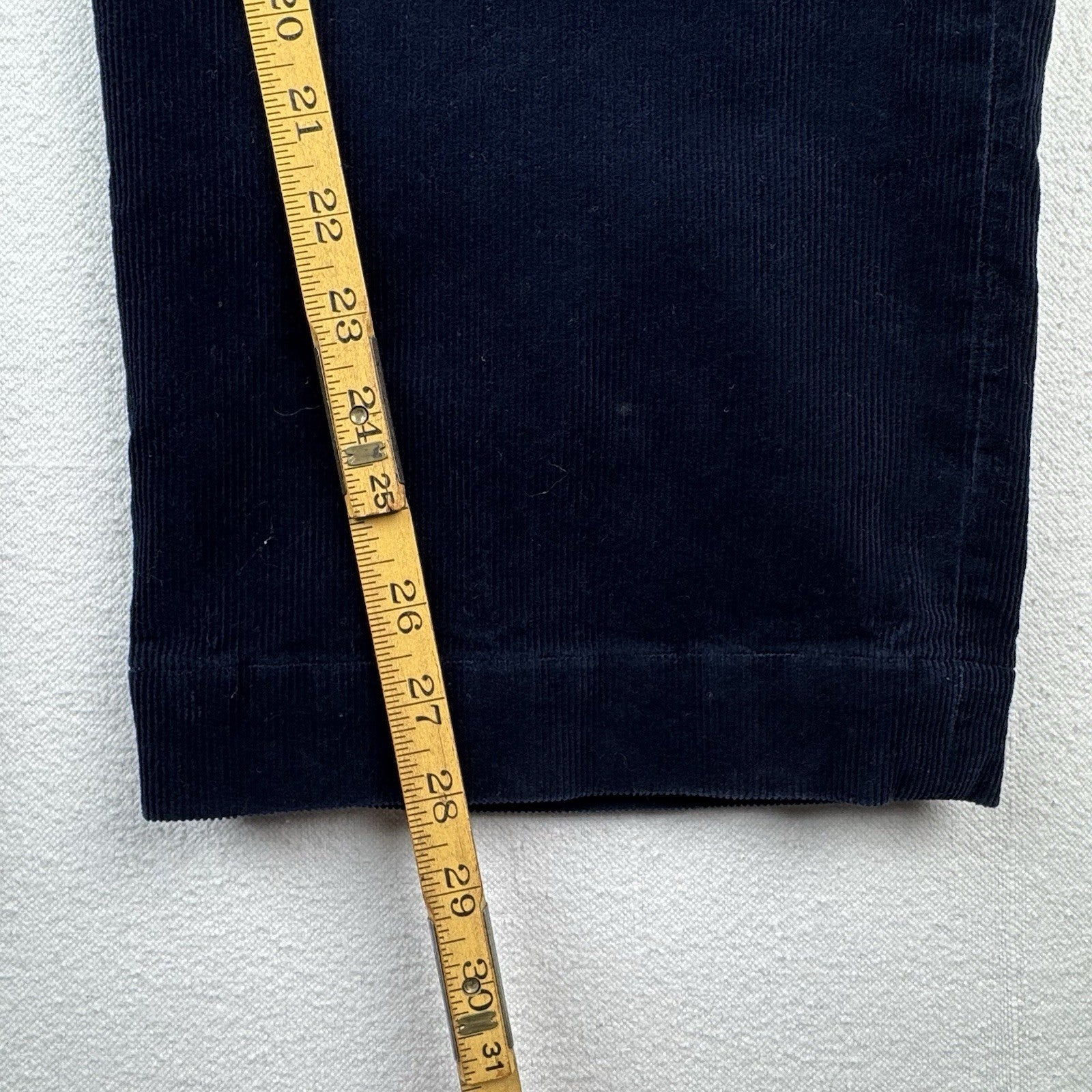 Polo Ralph Lauren Corduroy Classic Fit Pants Men’s 44Bx30 Big Stretch Navy Blue
