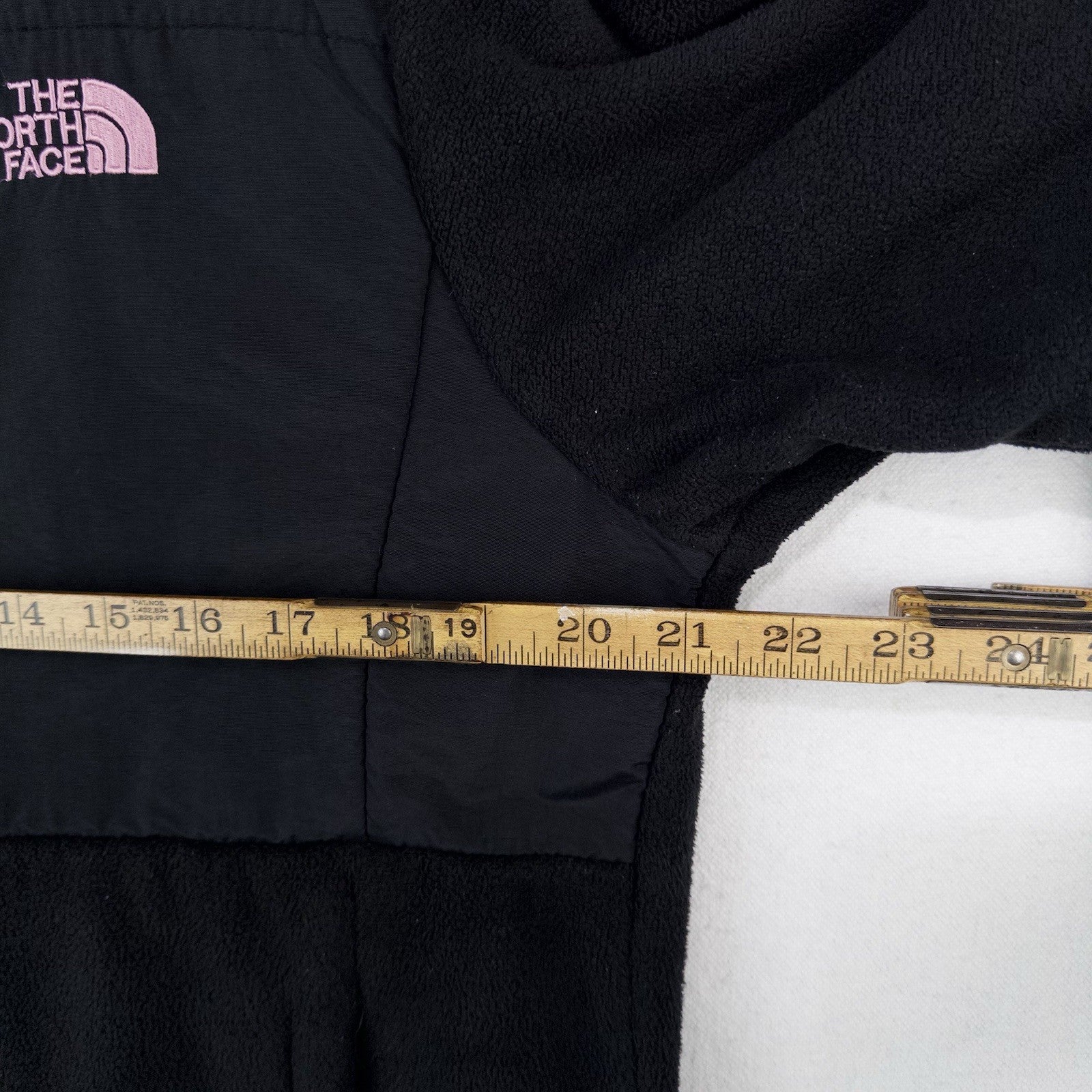 The North Face Women’s 2XL Black Denali Jacket Polartec Breast Cancer Awareness