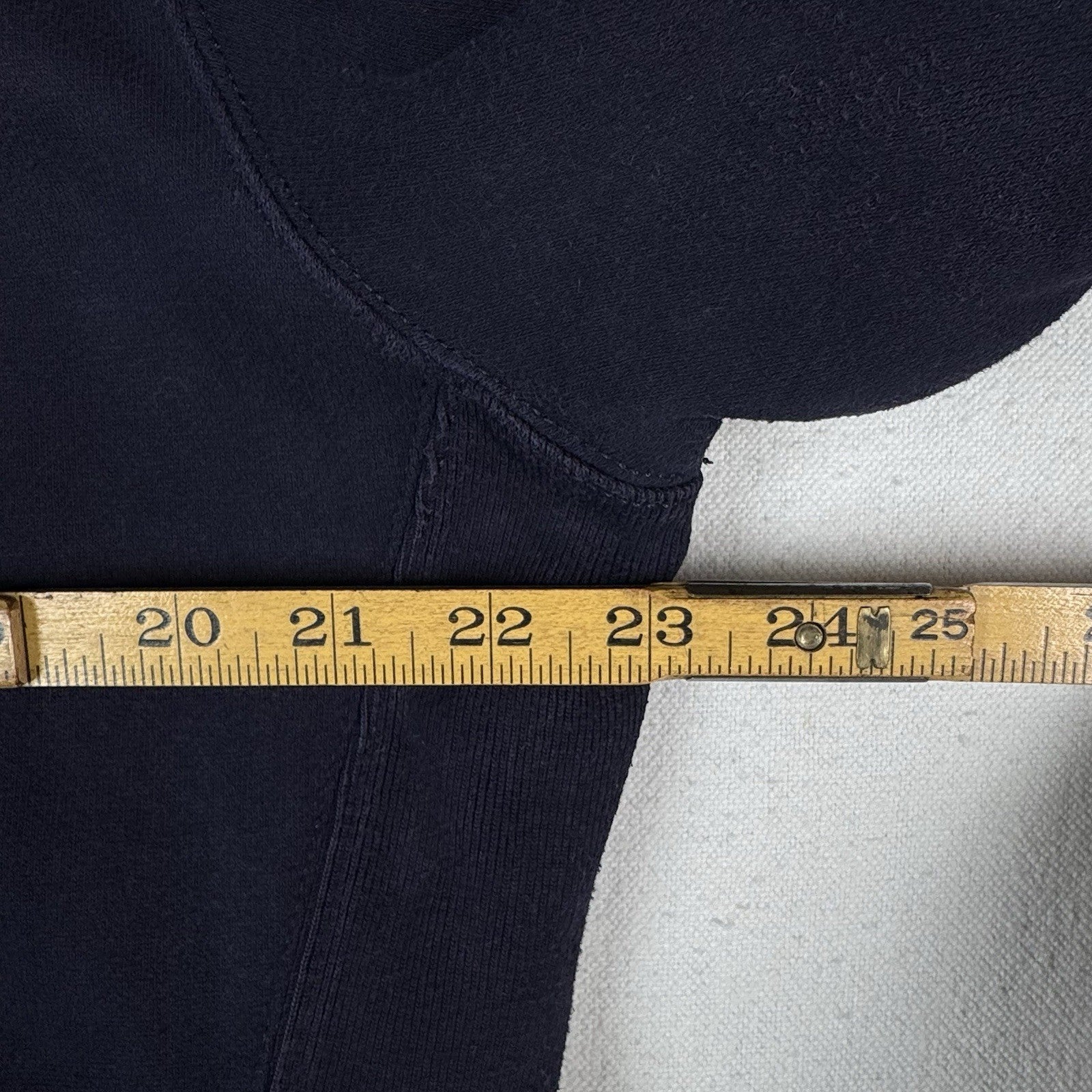 Vtg Polo Ralph Lauren Men L Blue Waffle Lined Track Jacket Heavyweight *Read