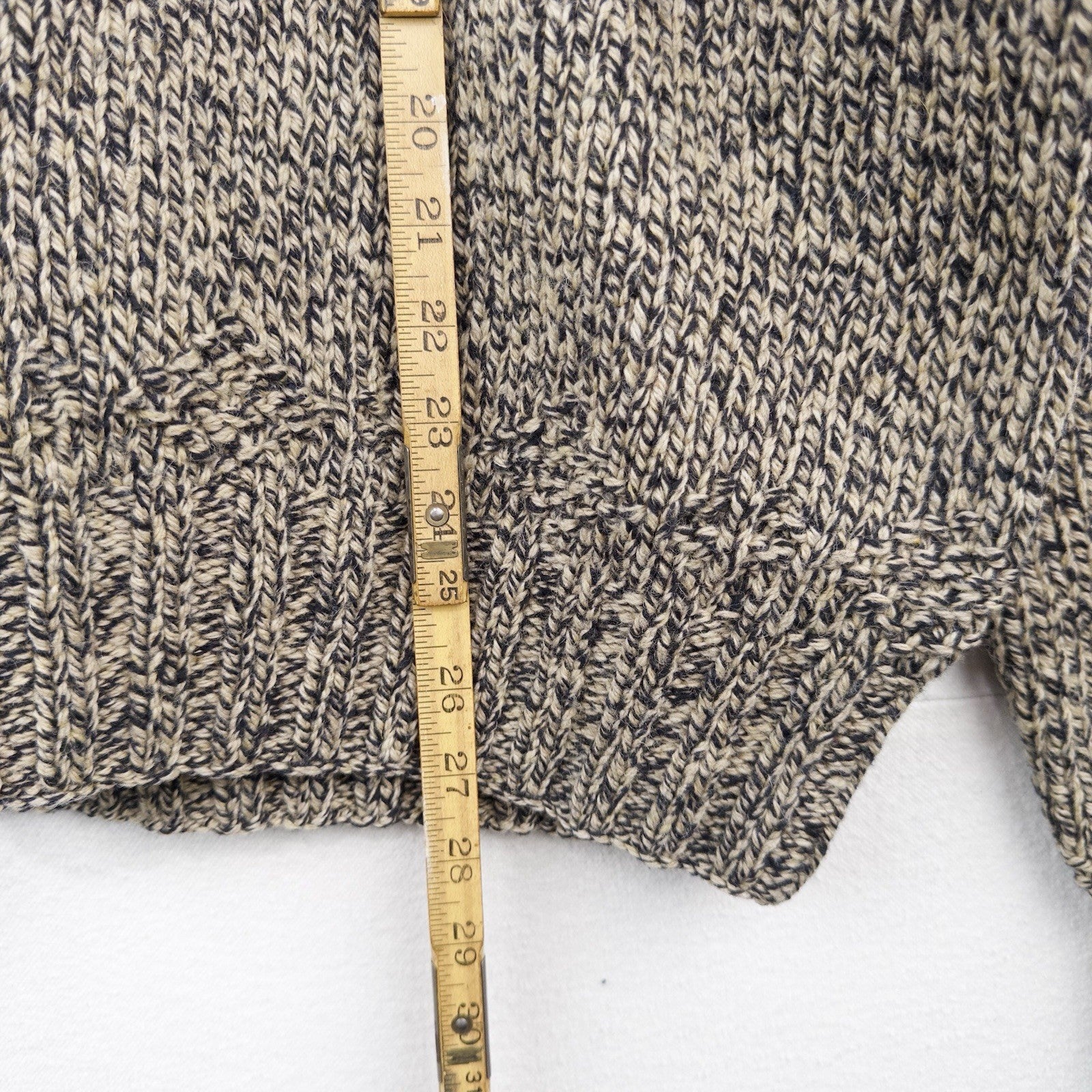 90’s Vtg Polo Sportsman Ralph Lauren Hand Knit Wool Blend Sweater Ski Men's 2XL