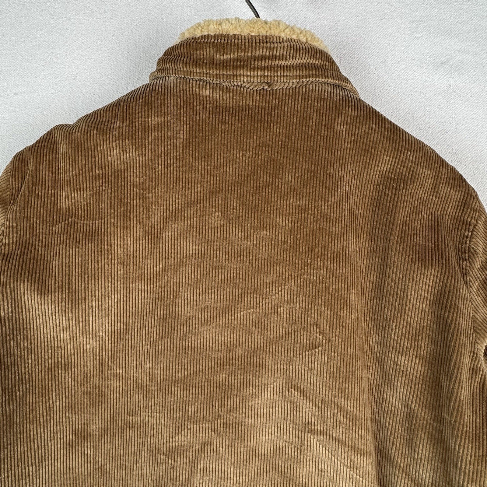 60s Marshall Co Gamemaster Mens XL Pearl Snap Corduroy Field Barn Chore Coat USA