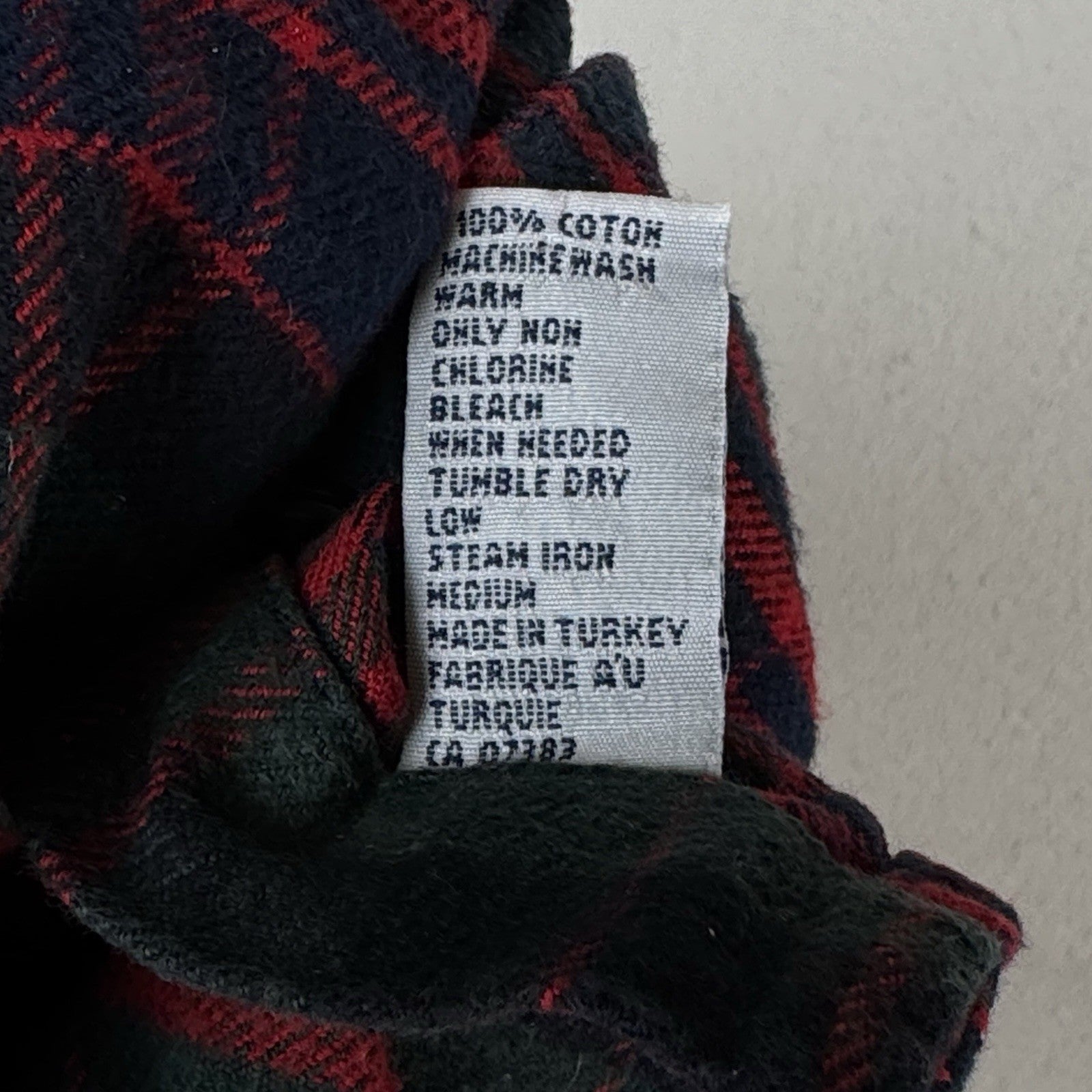 Vtg Ralph Lauren Polo Sport Tartan Plaid Flannel Ski Camp Work Shirt Mens Size M