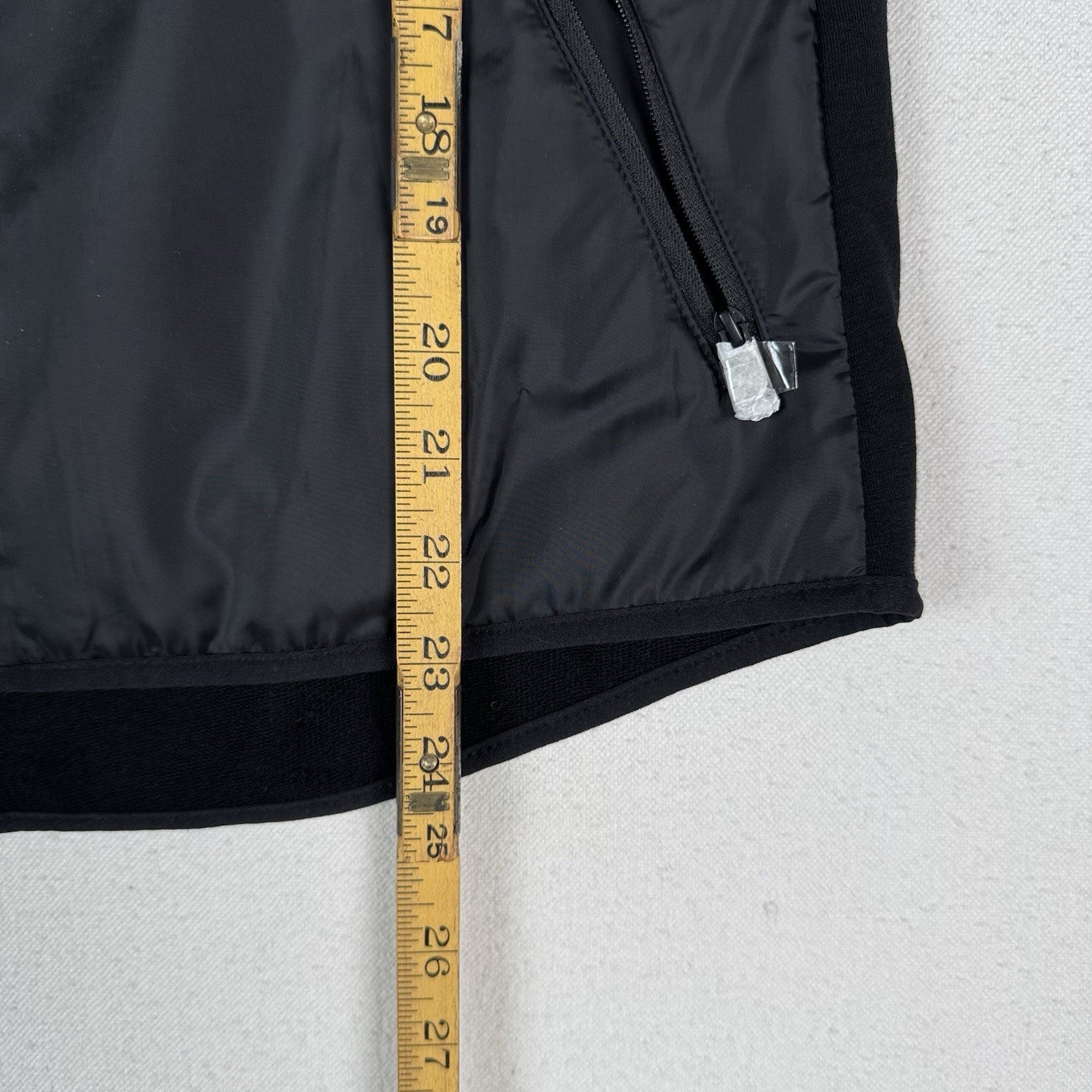 RLX Ralph Lauren Vest Women S Full Zip Cool Wool Performance Black Puffer NWOT