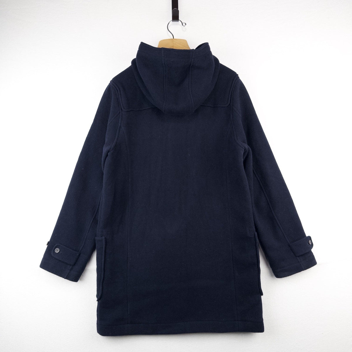 Polo Ralph Lauren Toggle Duffle Hooded Wool Peacoat Navy Blue Youth XL 18-20