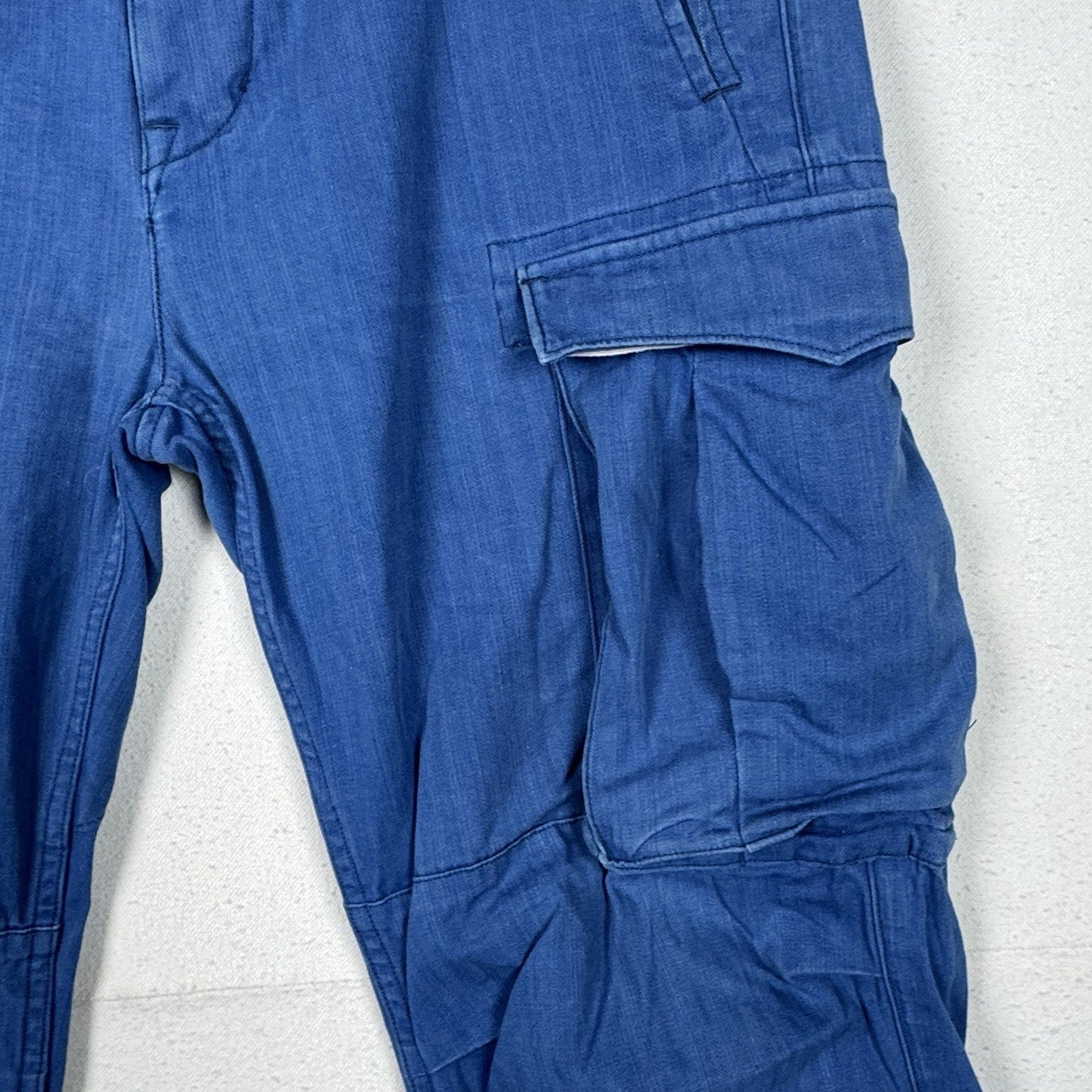 Levis Cargo Pants 32X32 Bennington Blue Cotton Twill Military Sample WPL423