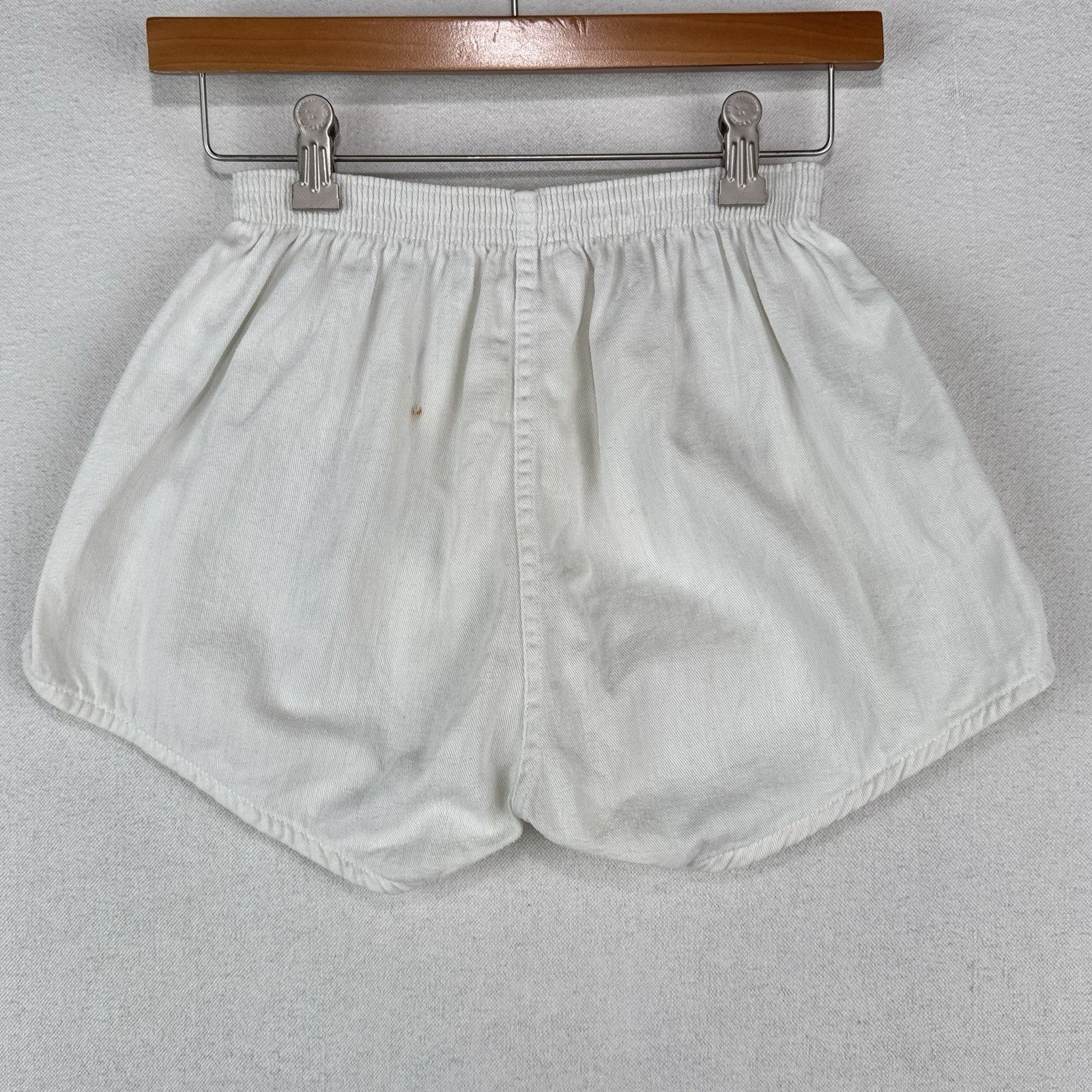 60’s Vtg Russell Athletic Gym Shorts M Janesville Craig High Track Wing 34x5