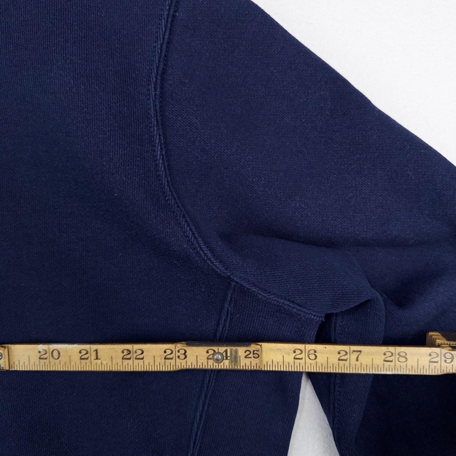 90’s Vtg Polo Ralph Lauren Crewneck Sweatshirt Men’s XL Navy Blue Side Gussets