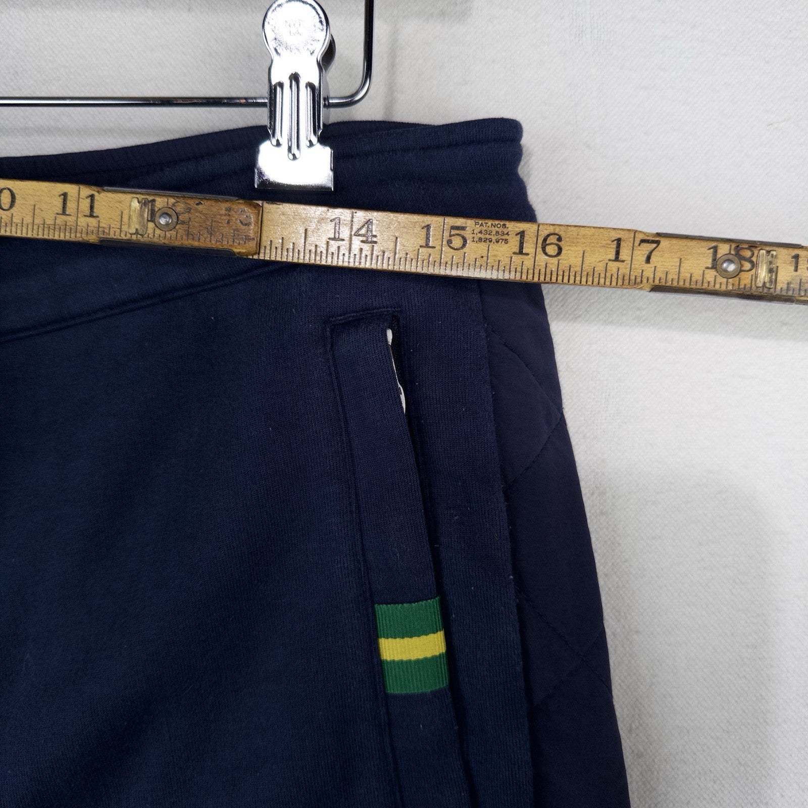 Polo Ralph Lauren Hi Tech Hybrid Jogger Sweatpants Mens M Navy Blue Talon Zipper