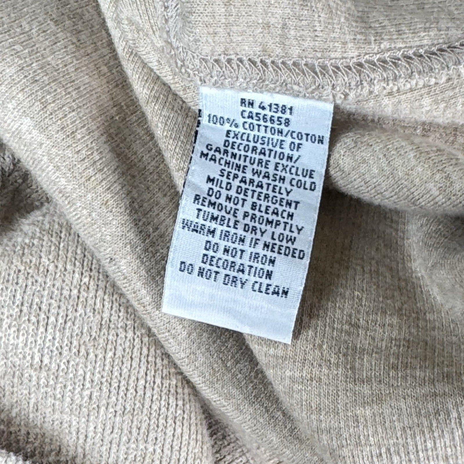 Polo Ralph Lauren Soft Pullover Sweater Button Shawl Collar Beige Men's Size XL