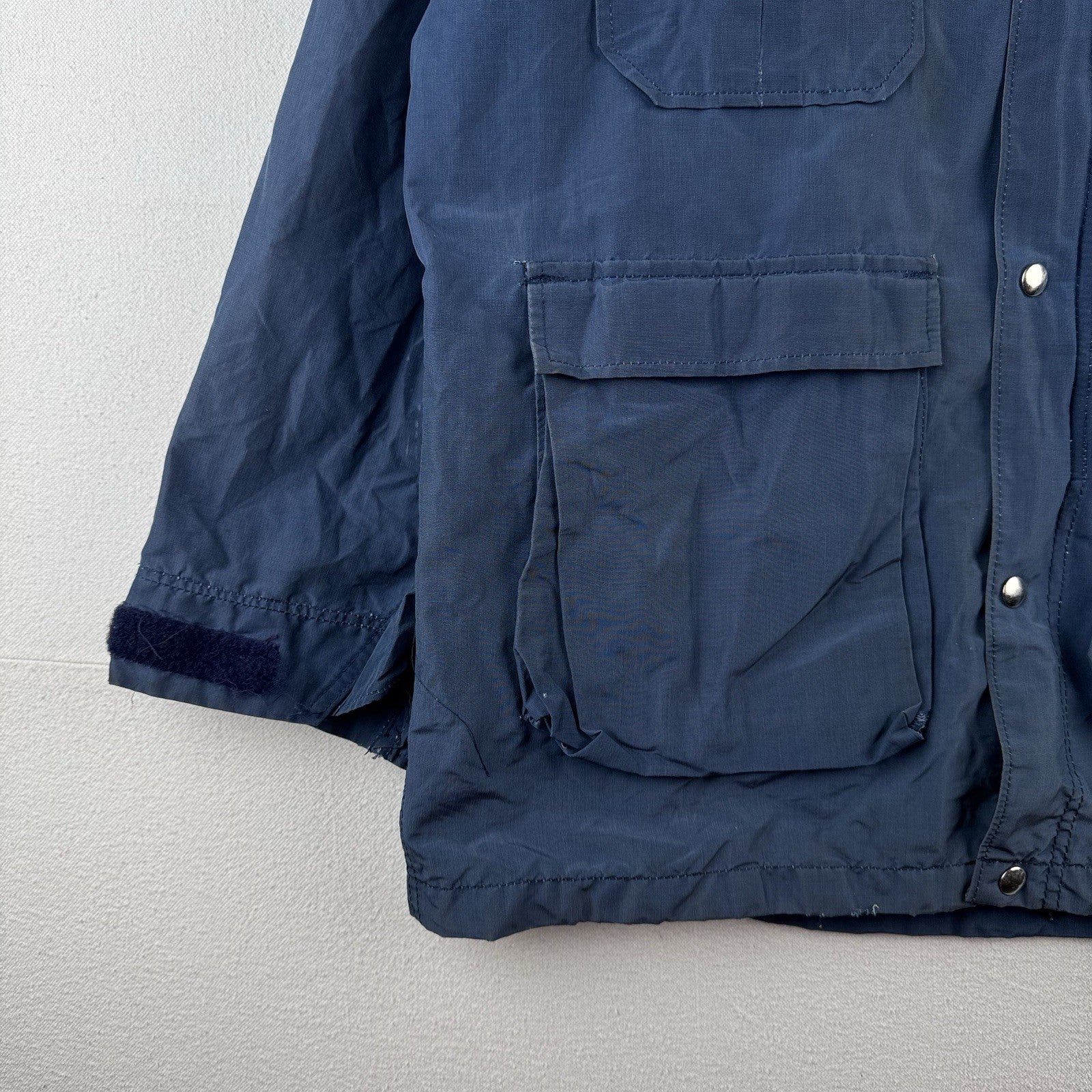 70's Vtg LL Bean Mens M Baxter State Park Windbreaker Jacket *Distressed