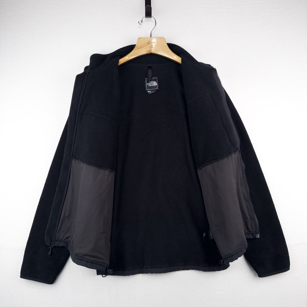 90’s Vtg The North Face Denali Fleece Jacket Polartec Black Men’s Large