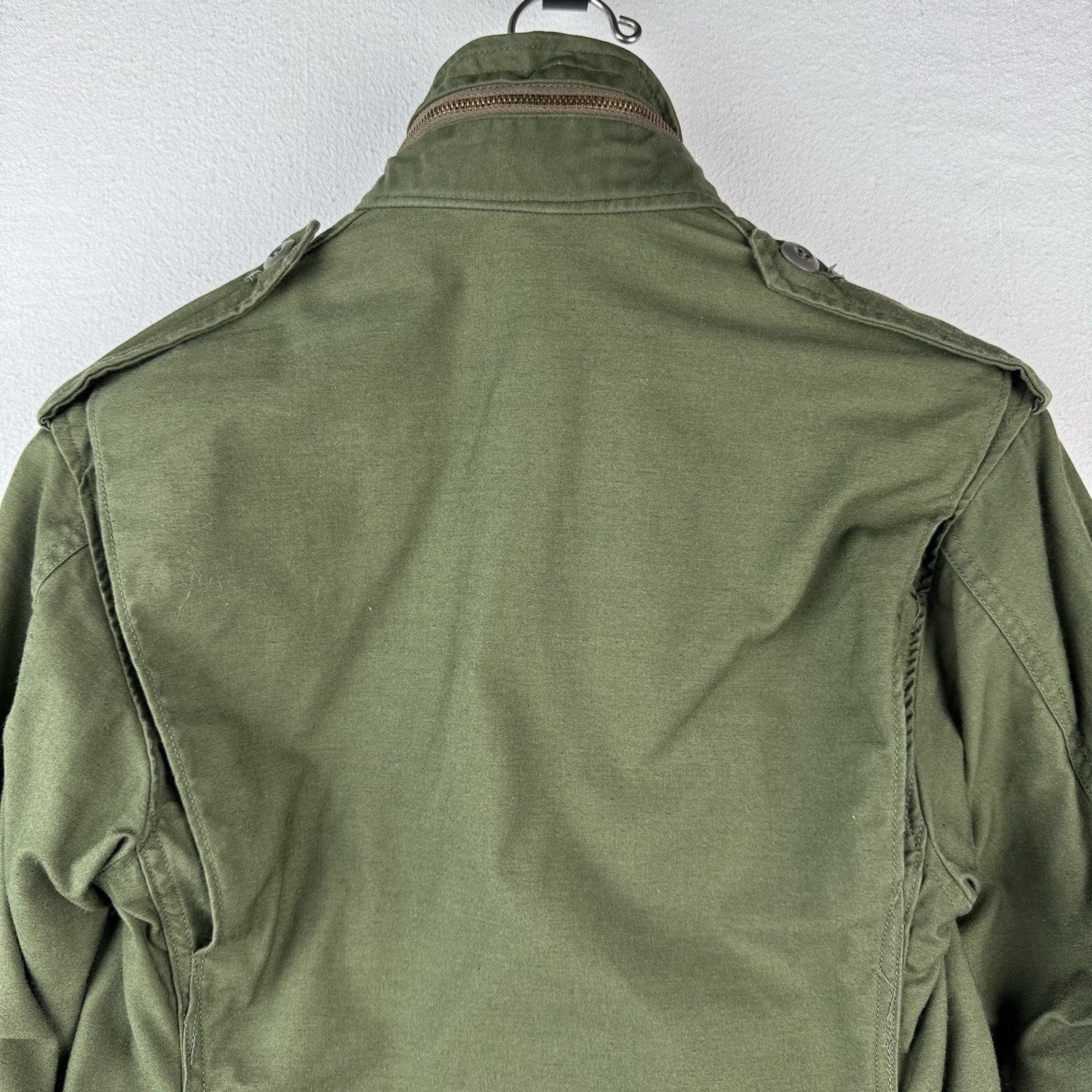 70’s Vtg Military Cold Weather Field Coat Jacket Size X-Small Regular OG-107