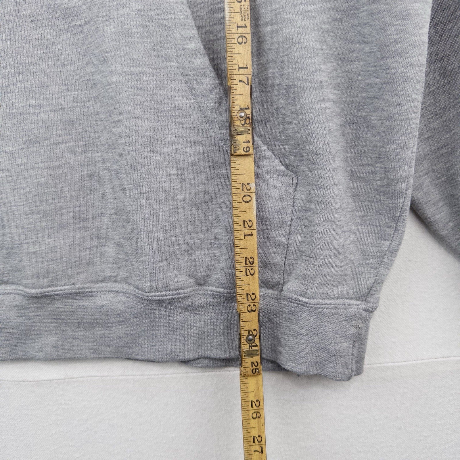 90’s Vtg Jansport USMC Men’s M Gray Hoodie Red Gold Letters *Read