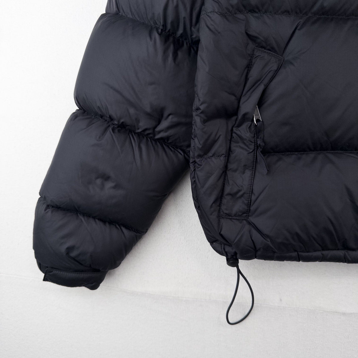 The North Face 1996 Retro Nuptse 700 Down Puffer Jacket Black/Black Mens Small