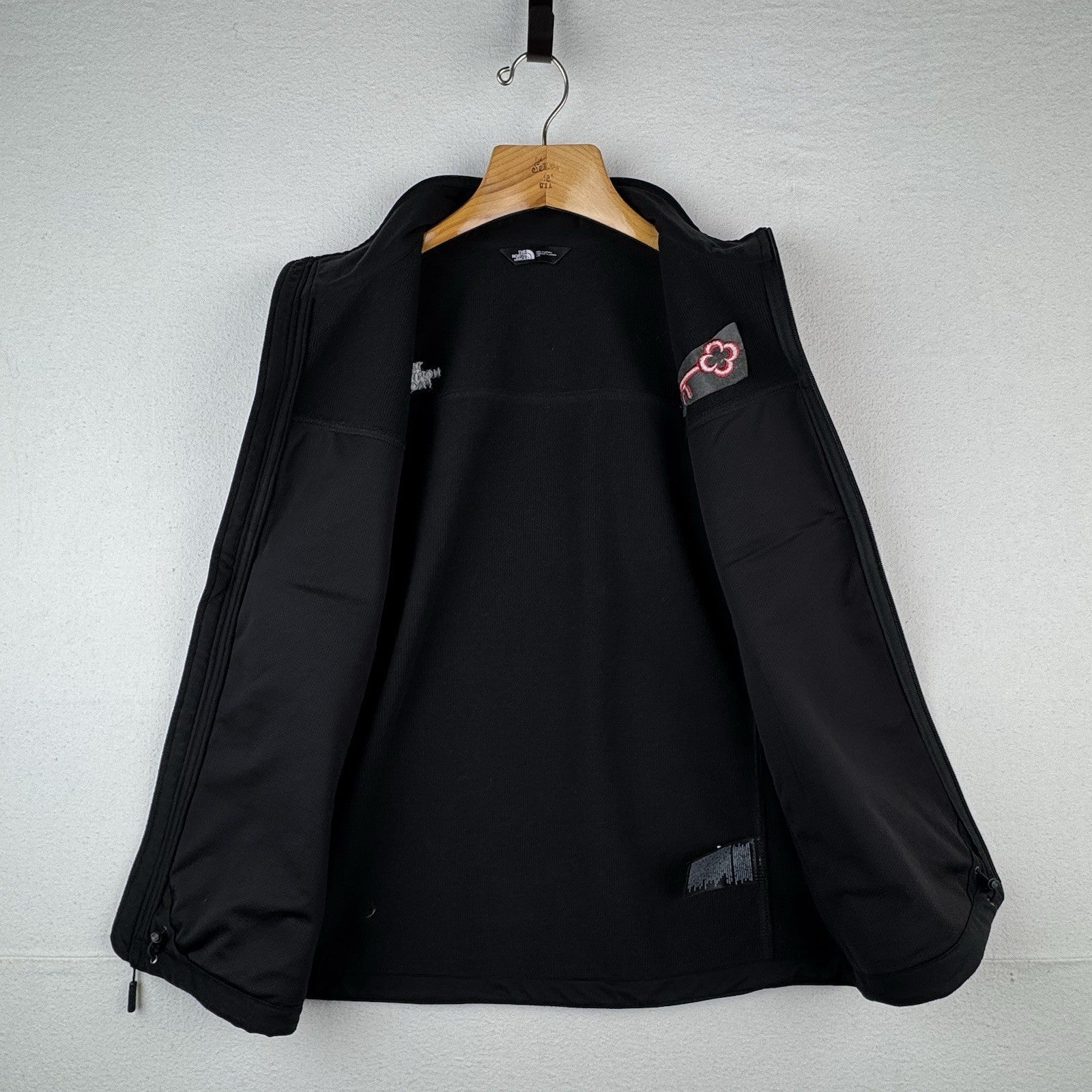 Key Bank North Face Windwall Vest Mens XL Black Full Zip Investment Finance Bank