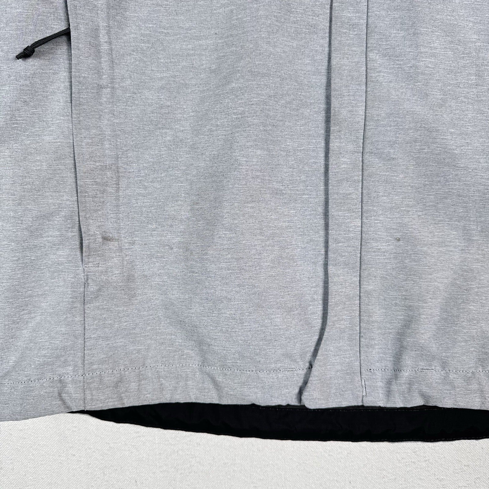 The North Face Men’s Dryzzle Waterproof Jacket Medium Zip Vents Heather Gray
