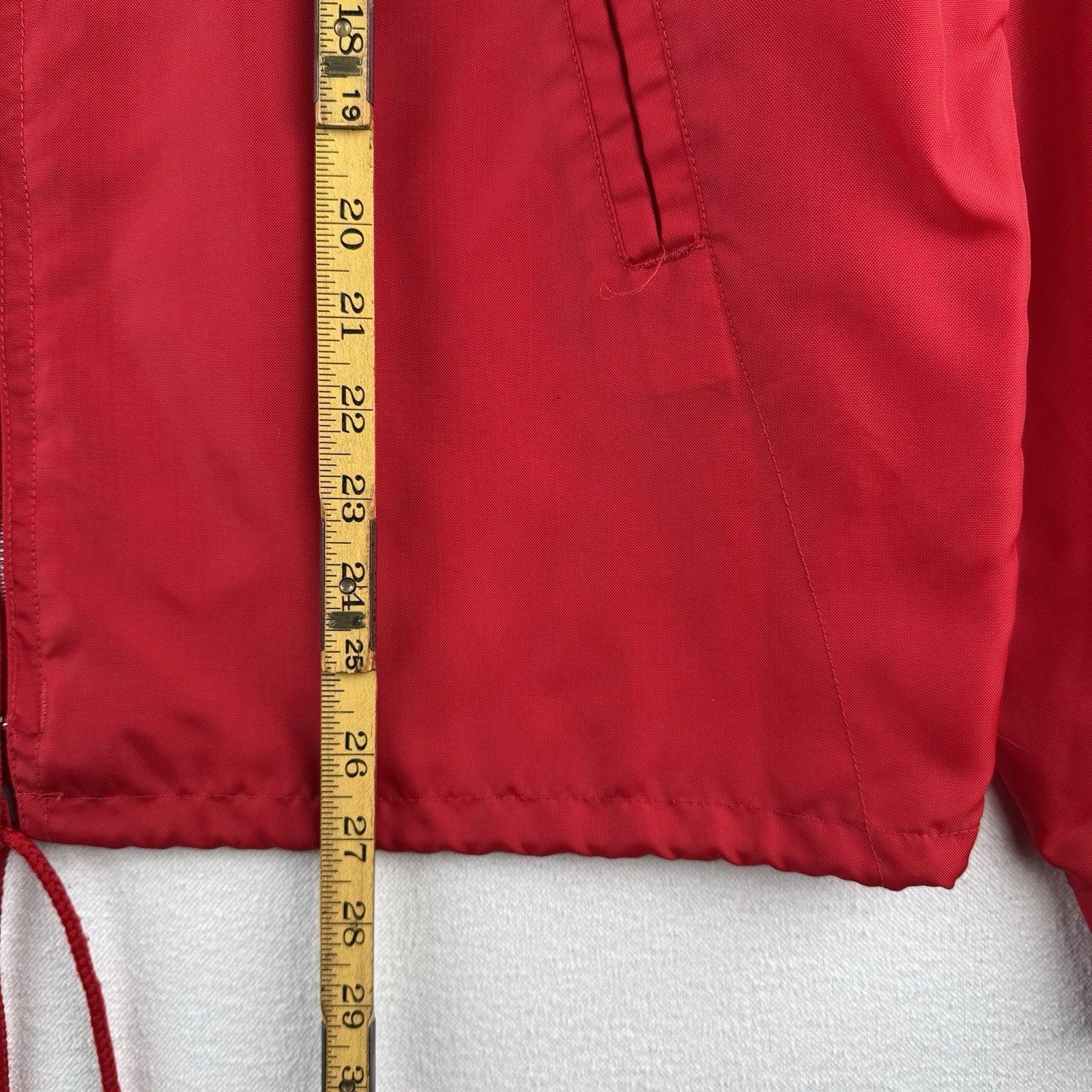 80’s Vintage CatTrackers 4WD Club Coach Light Jacket Red Men’s Large