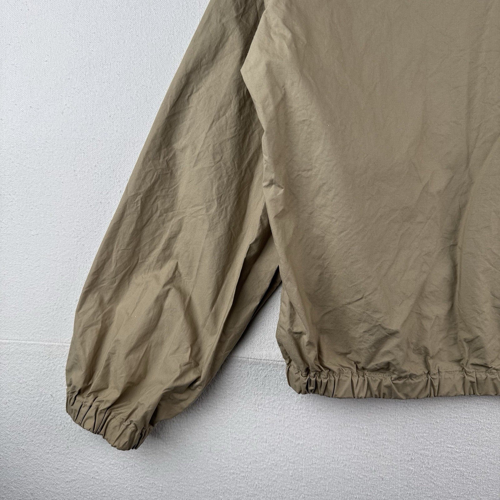90’s Vintage Polo Ralph Lauren Men’s XL Unlined Harrington  Jacket Beige Tan