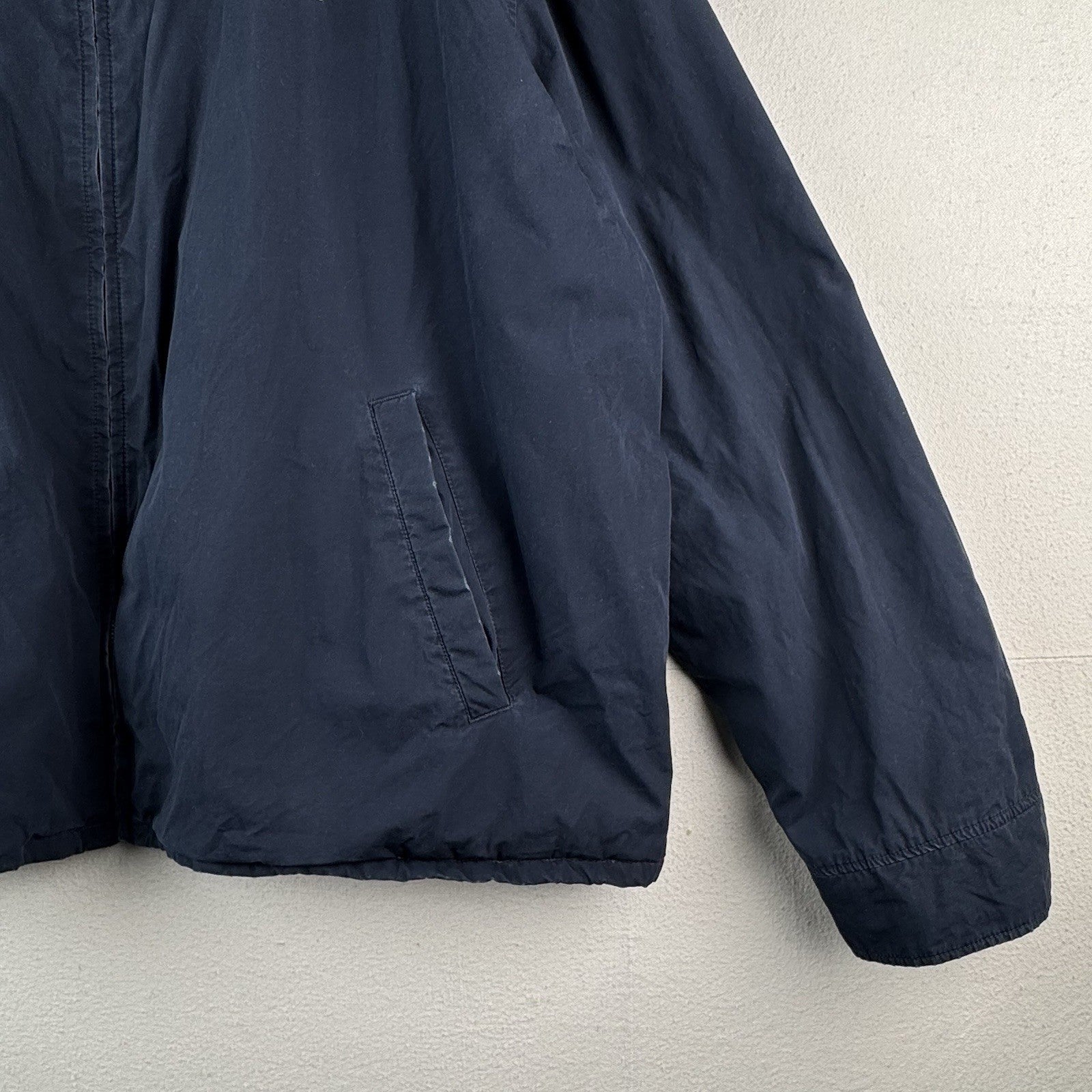 Polo Ralph Lauren Bi-Swing Flannel Lined Jacket Mens 4XB Blue Harrington Bomber
