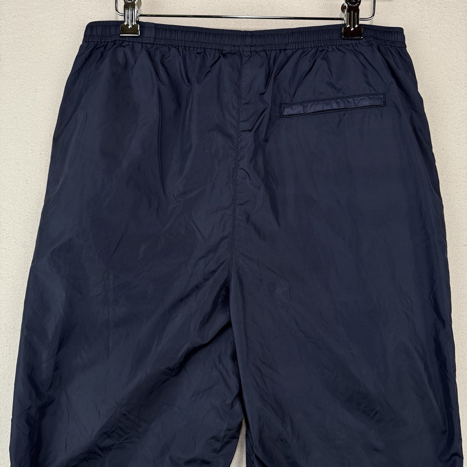 Vintage Lauren Ralph Lauren Track Pants Women’s M Blue Windbreaker Ankle Zip