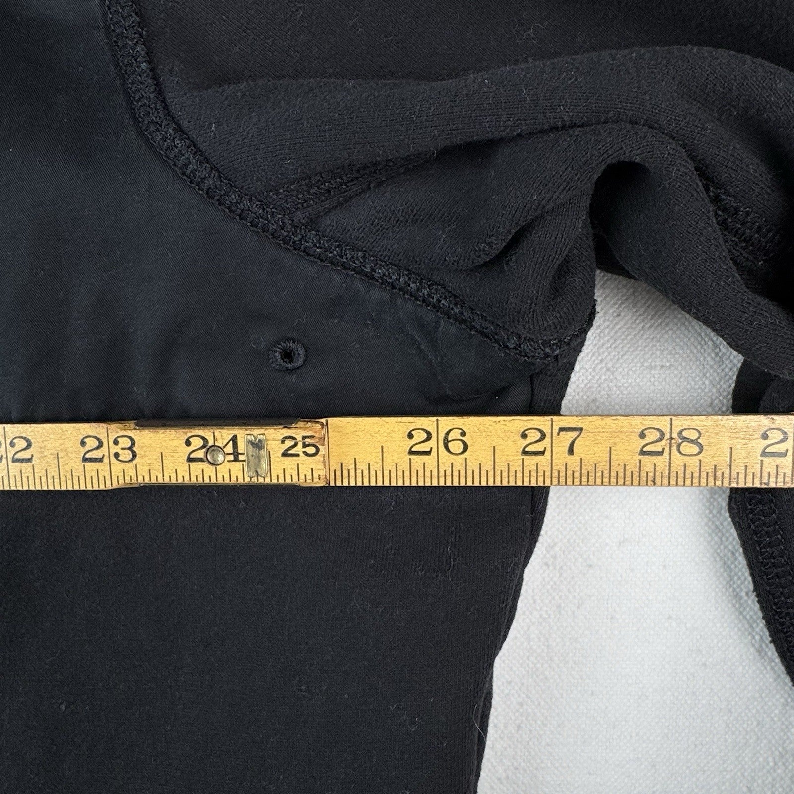 Vtg Polo Ralph Lauren Mens 2XL XXL Black Full-Zip Naval Supply Jacket Stow Hood