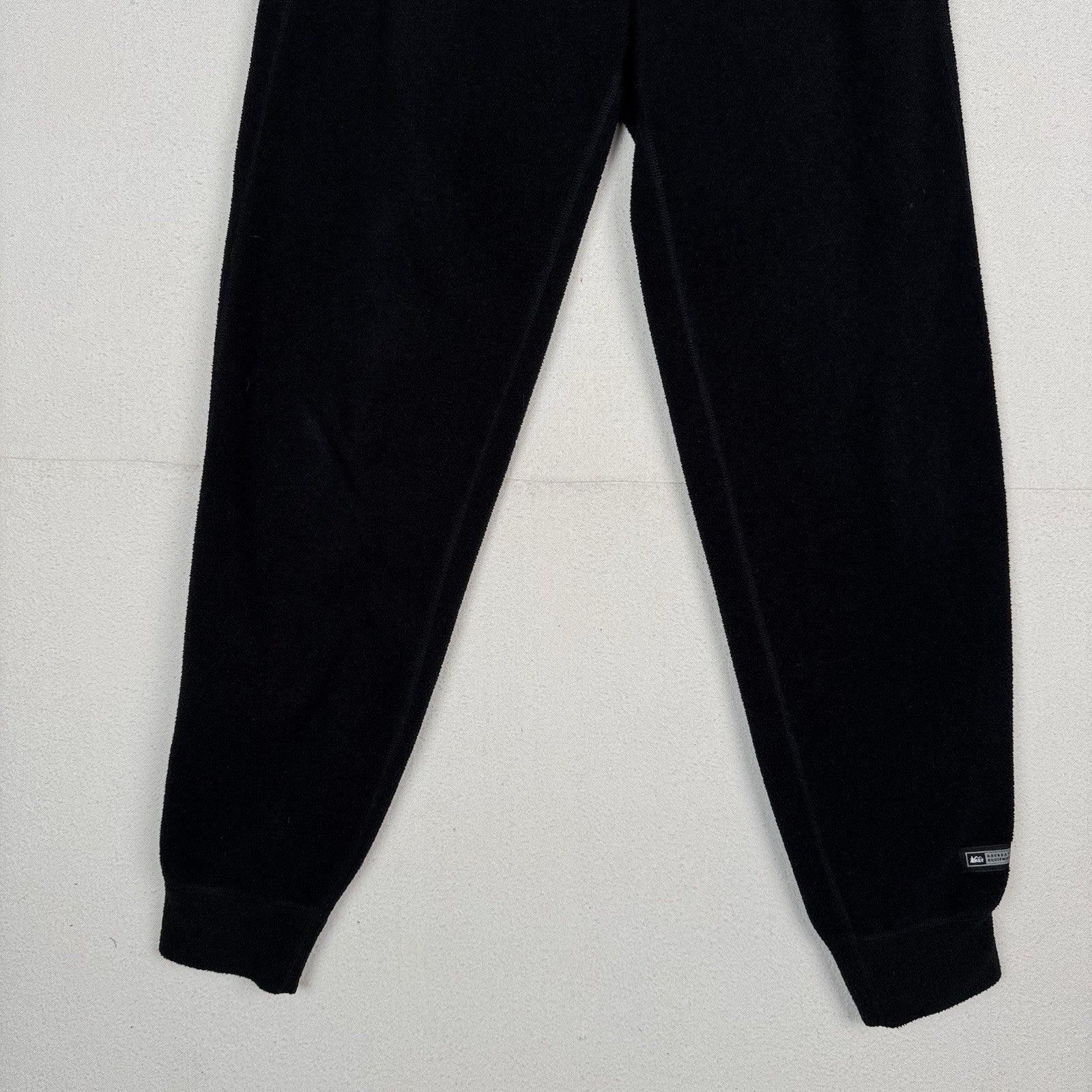 REI Fleece Pants Men's Medium M Polar Tapered Black 28x30 *Read