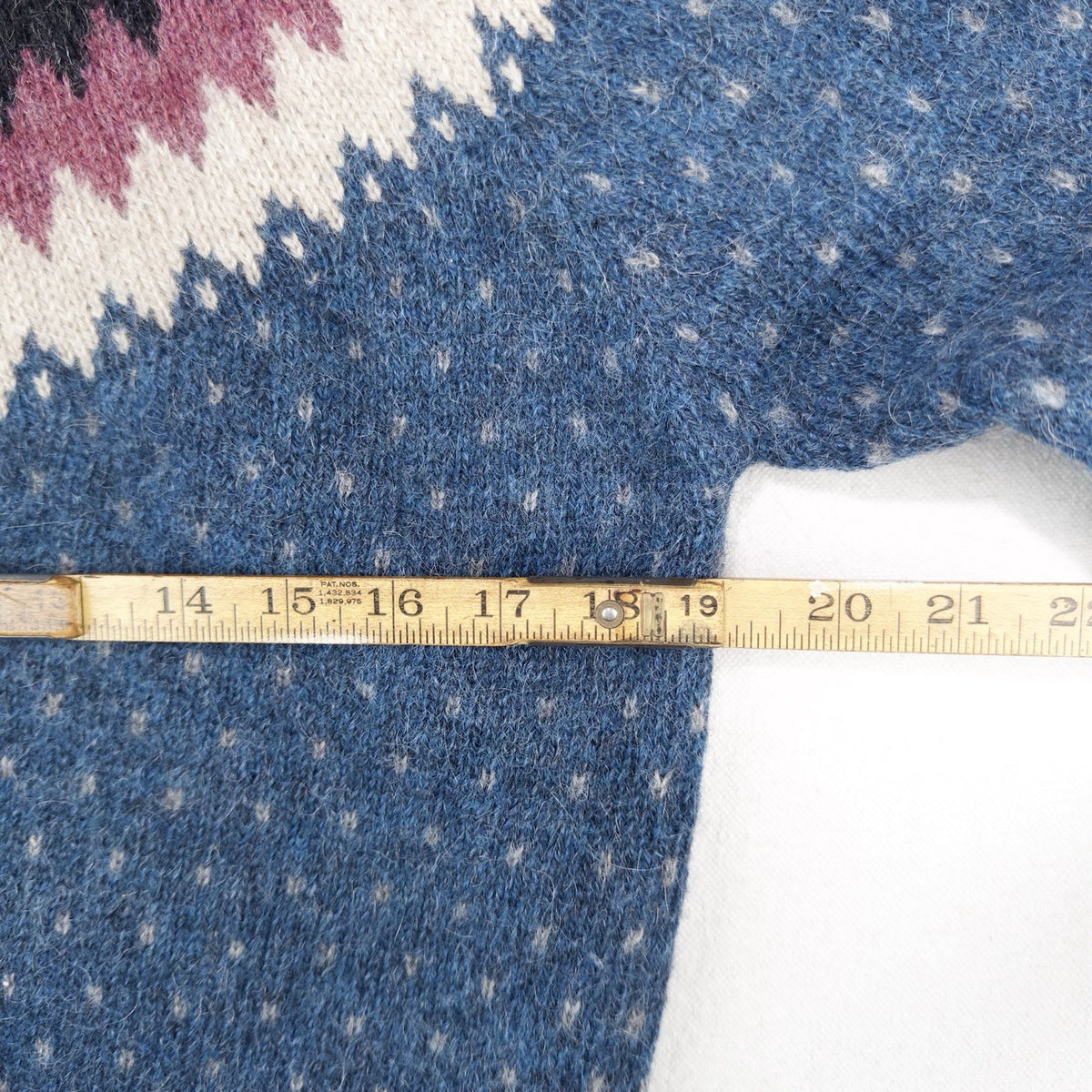 90’s Vtg Woolrich Knit Sweater Wool Mohair Blend Fair Isle Men’s Medium