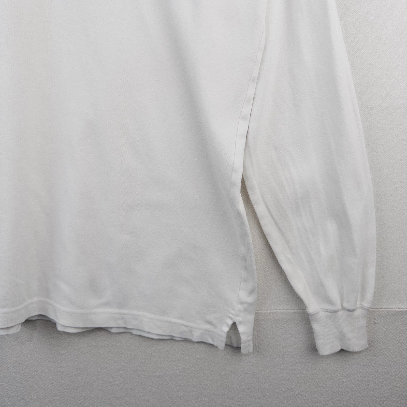 80s Vtg Polo Ralph Lauren White Mens L Turtleneck Shirt Long Sleeve USA