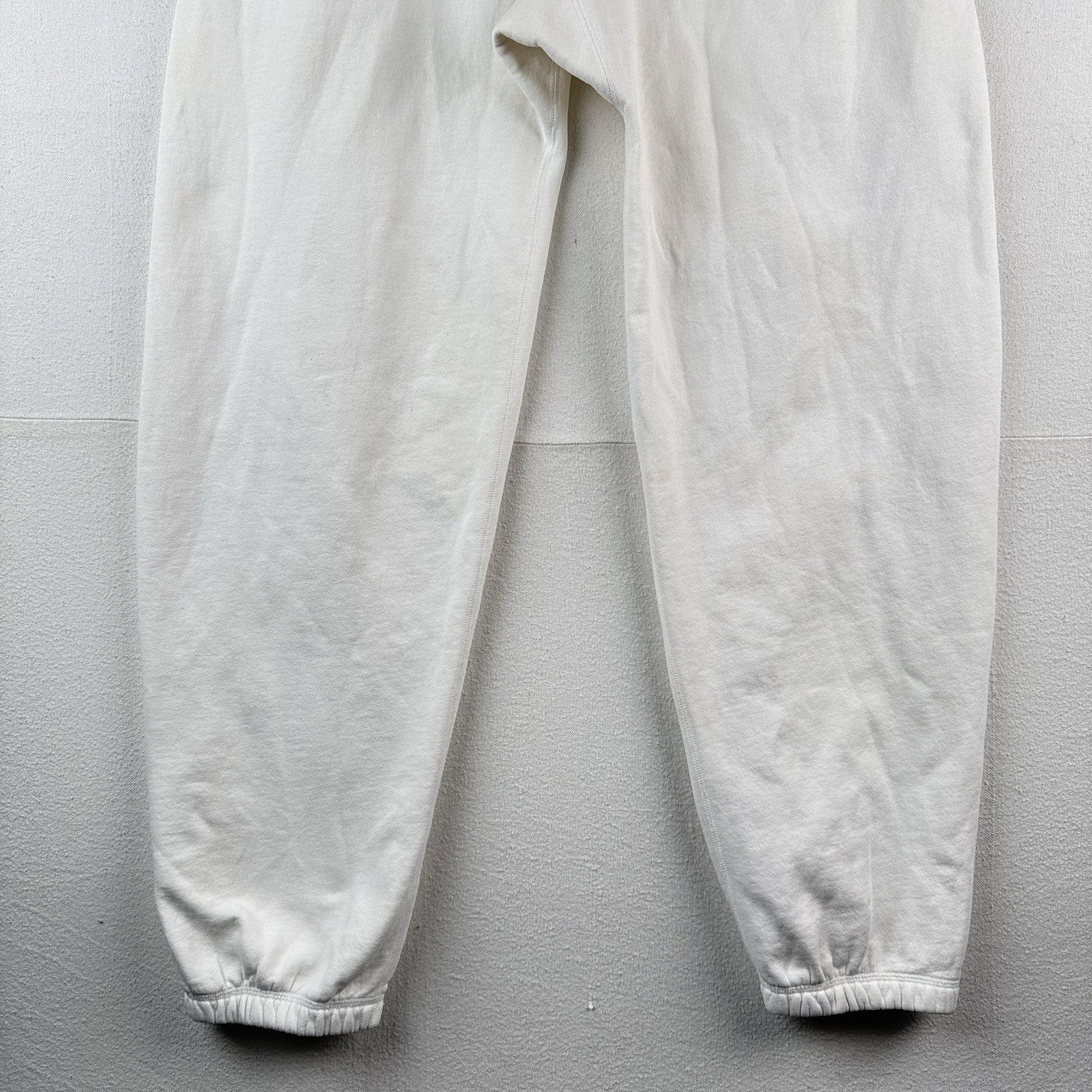 90's Vintage Polo Ralph Lauren Men's XL White Gusset Sweatpants Relaxed Fit